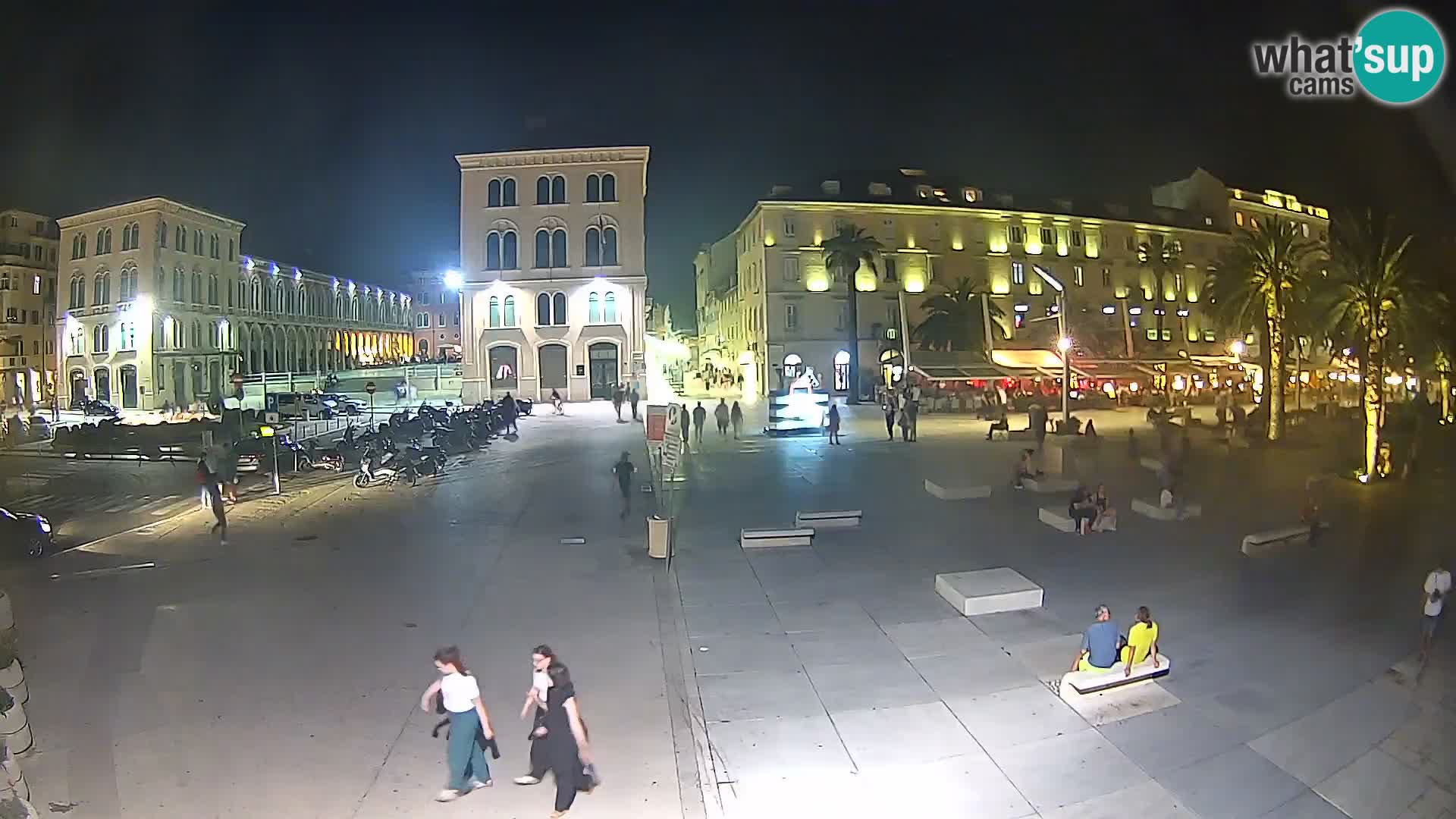 Webcam Split Riva – Prokurative | Trg Republike