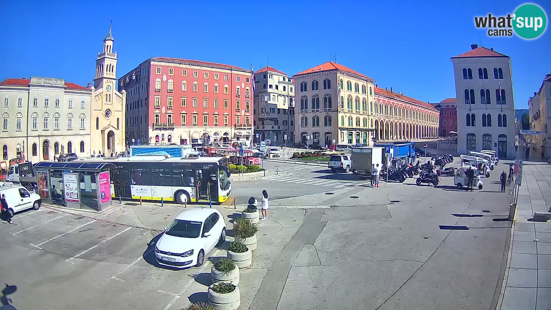 Webcam Split Riva – Prokurative | Trg Republike