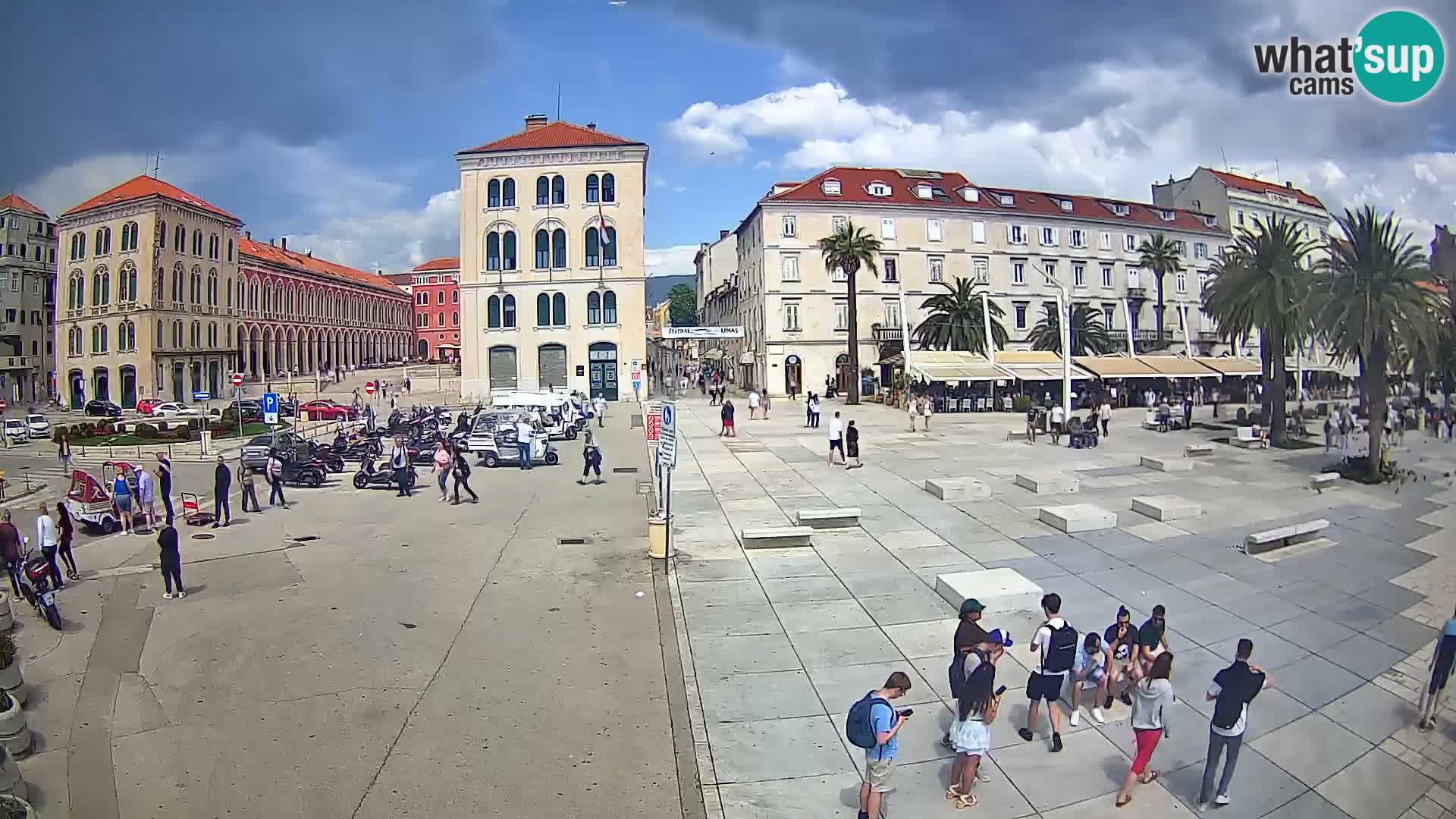 Webcam Split Riva – Prokurative | Trg Republike