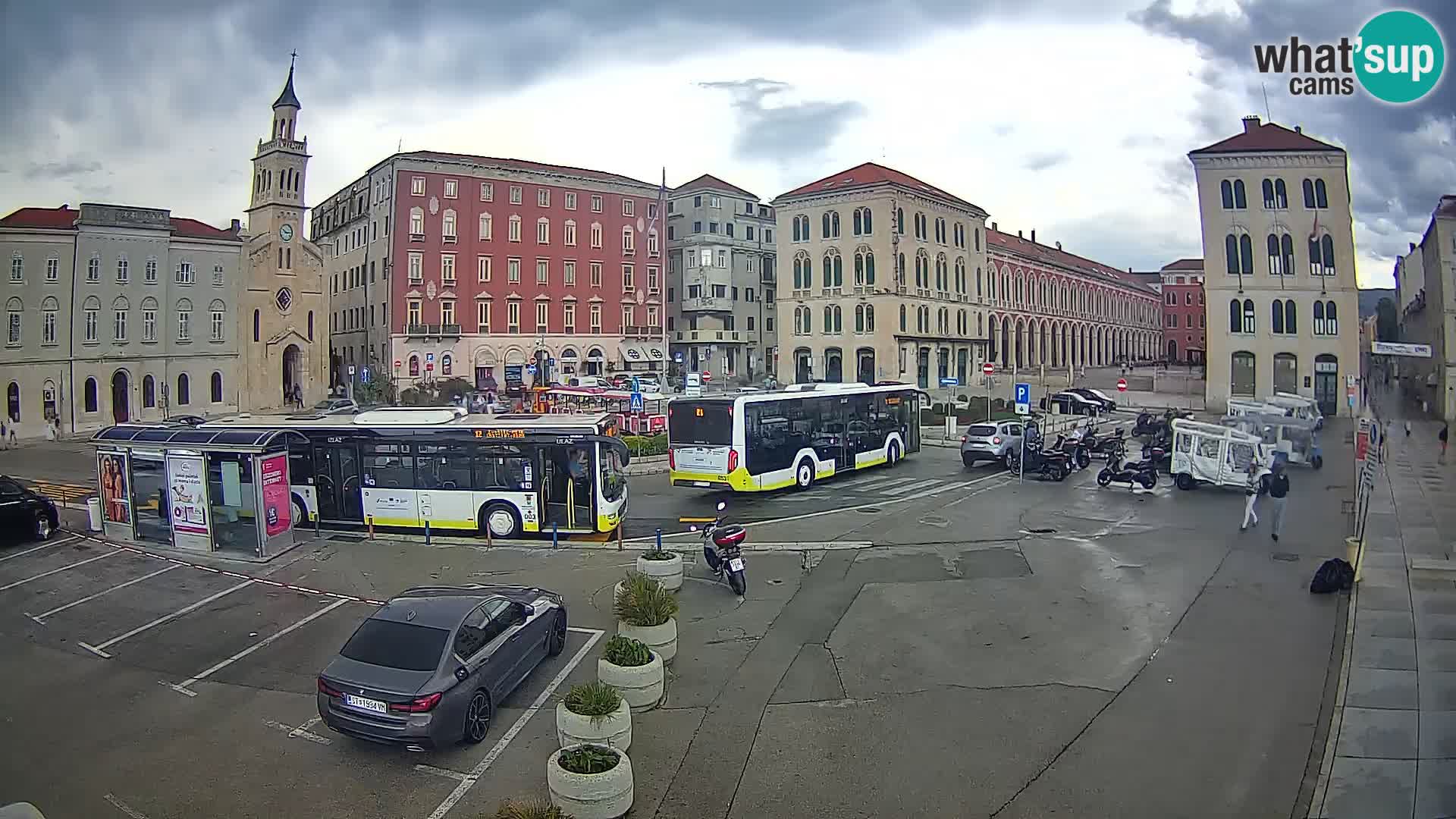 Webcam Split Riva – Prokurative | Trg Republike
