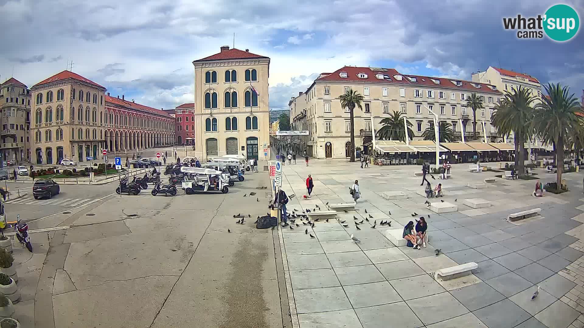 Live kamera Split Riva – Prokurative | Trg Republike