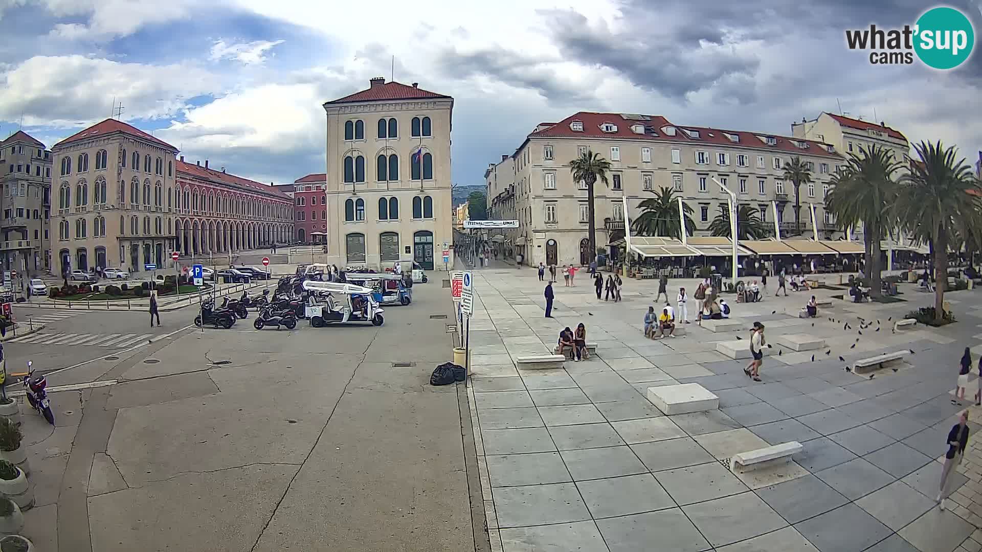 Split kamera Riva – Prokurative | Trg Republike