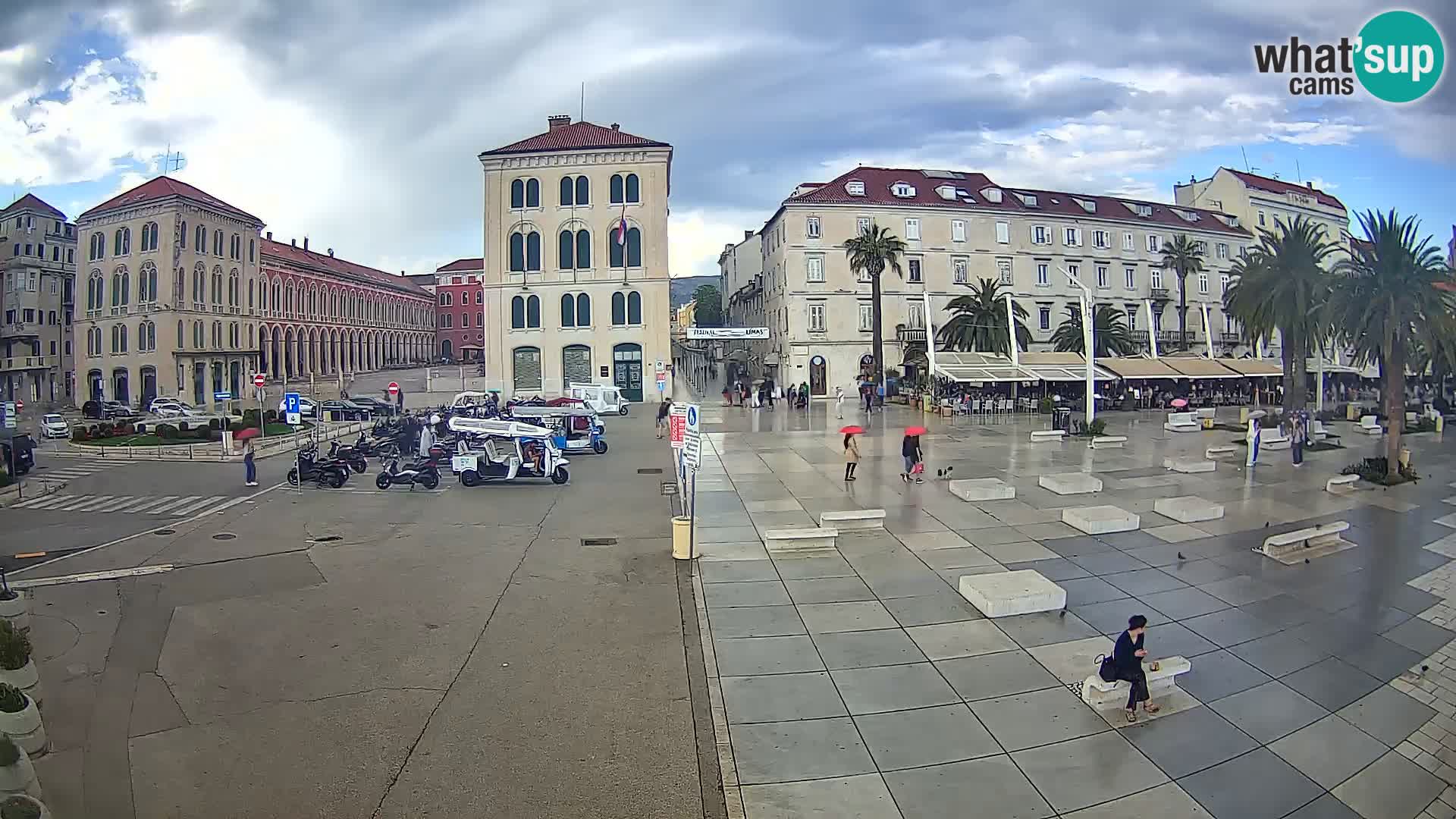 Webcam Split Riva – Prokurative | Trg Republike