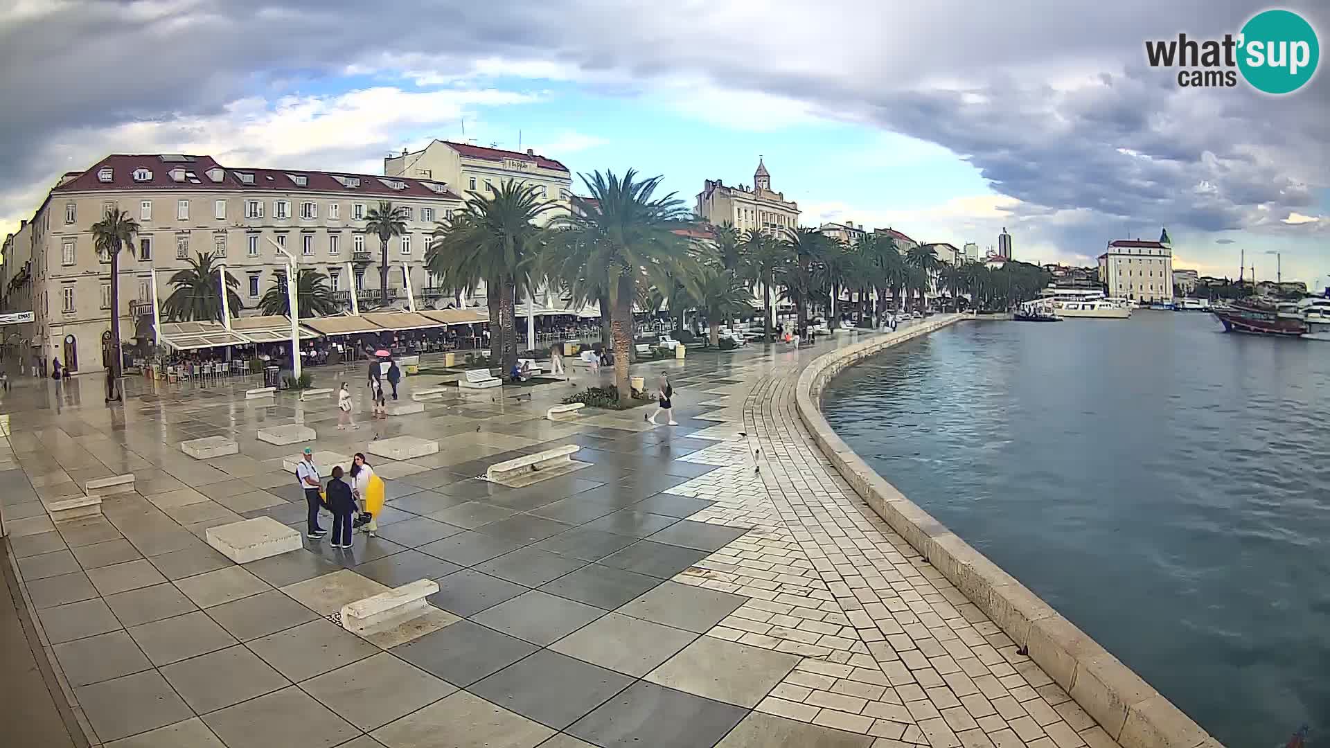 Split kamera Riva – Prokurative | Trg Republike