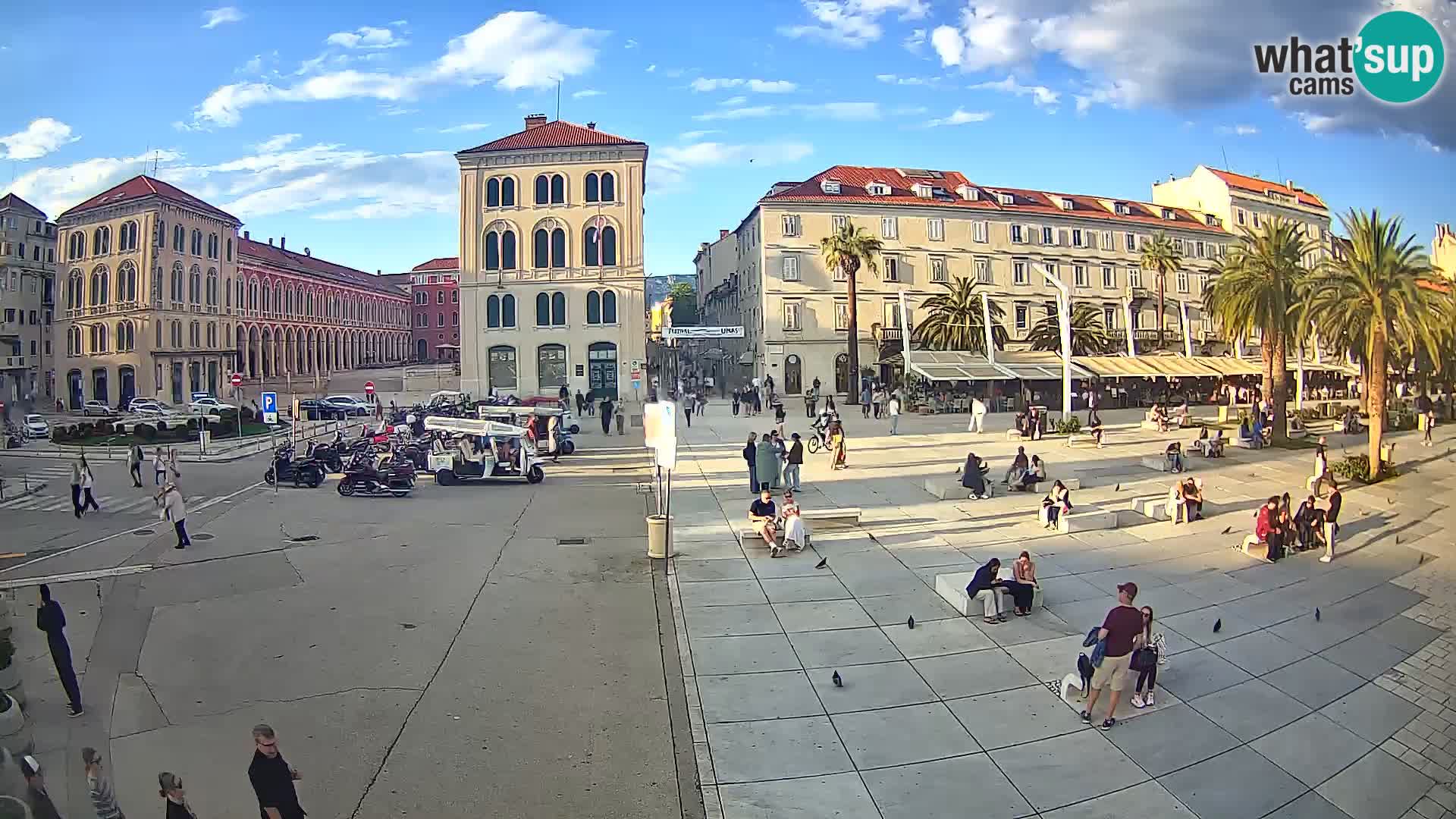 Webcam Split Riva – Prokurative | Plaza de la República