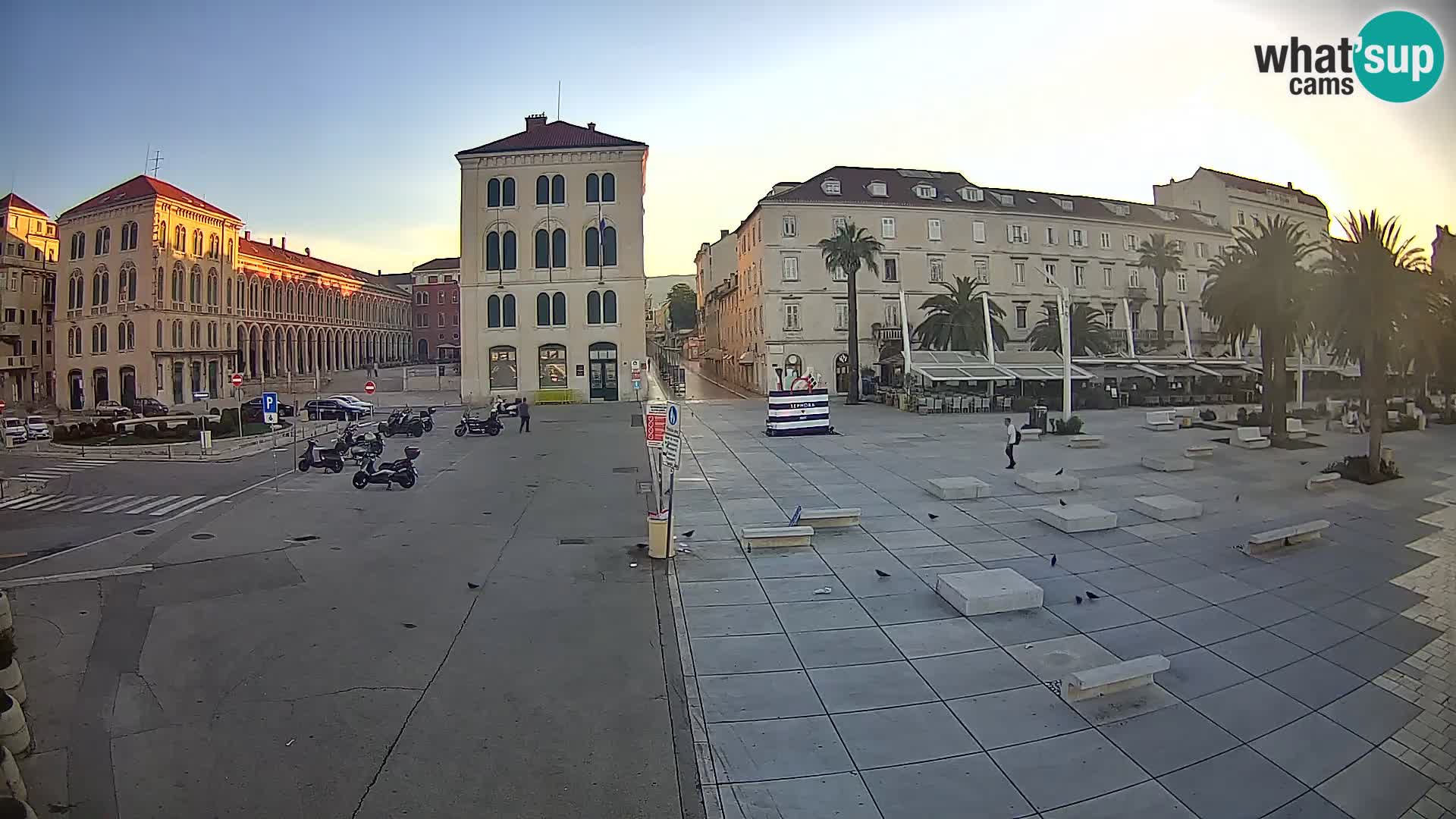 Webcam Split Riva – Prokurative | Plaza de la República