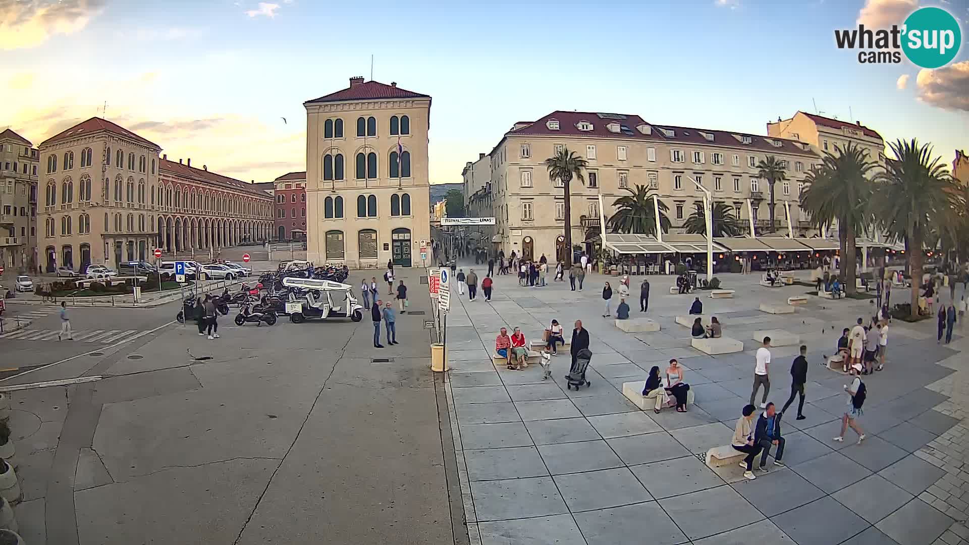 Split kamera Riva – Prokurative | Trg Republike