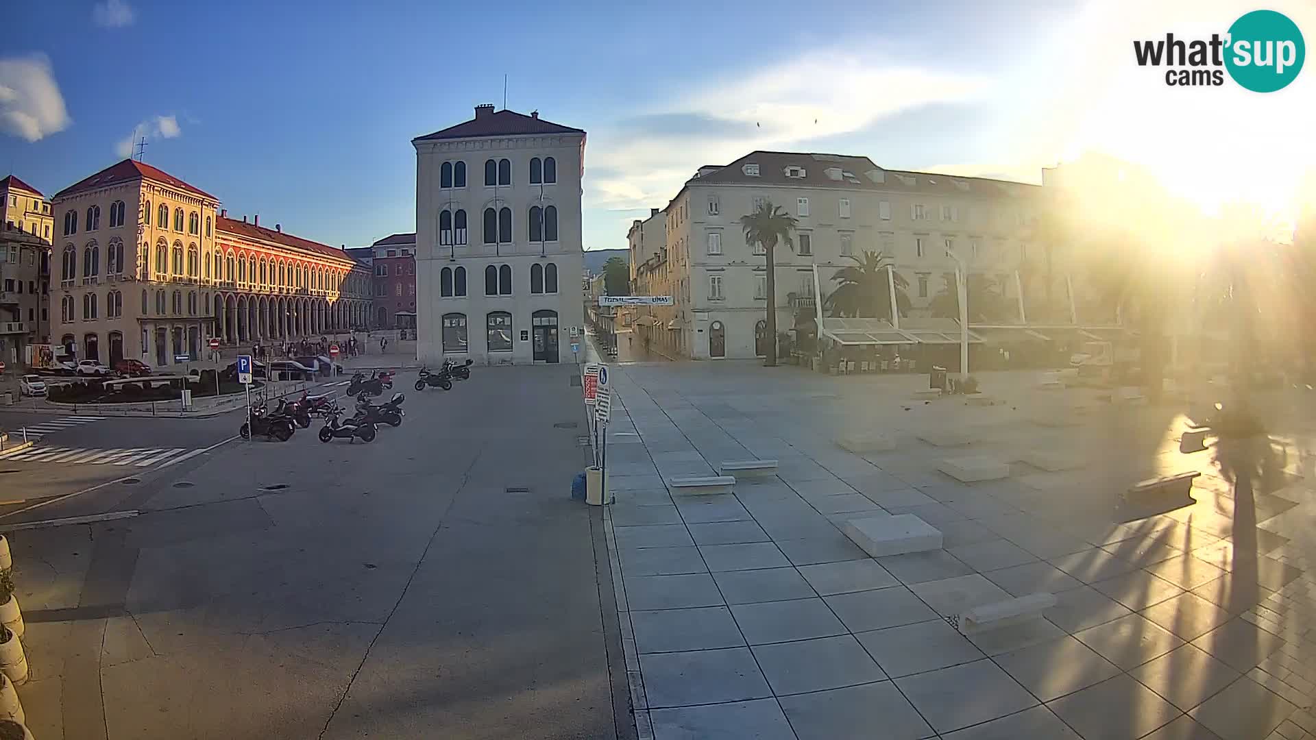 Webcam Spalato Riva – Prokurative | Piazza della Republika