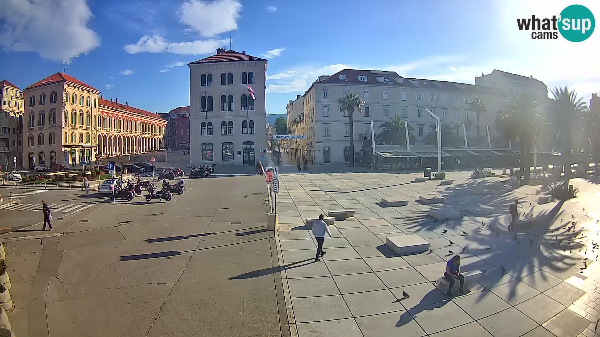Live kamera Split Riva – Prokurative | Trg Republike