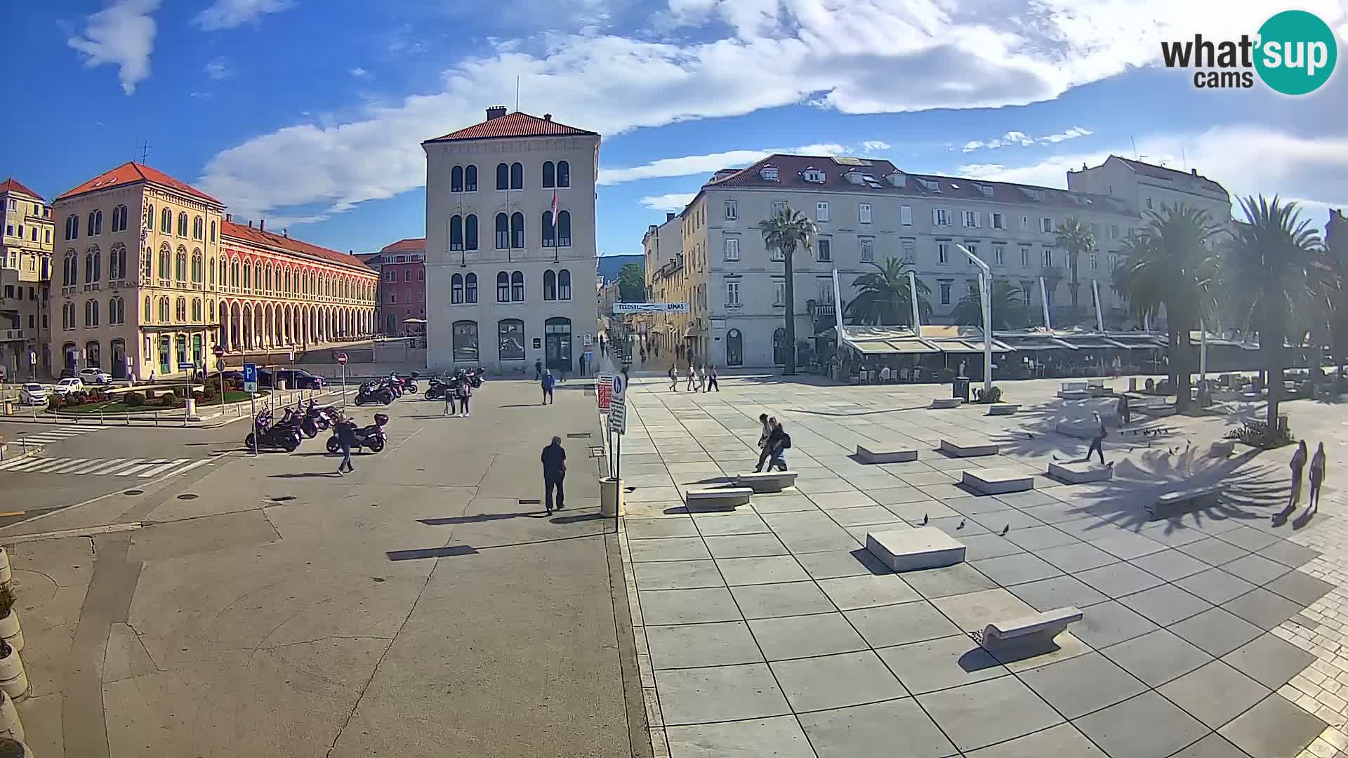 Webcam Split Riva – Prokurative | Trg Republike
