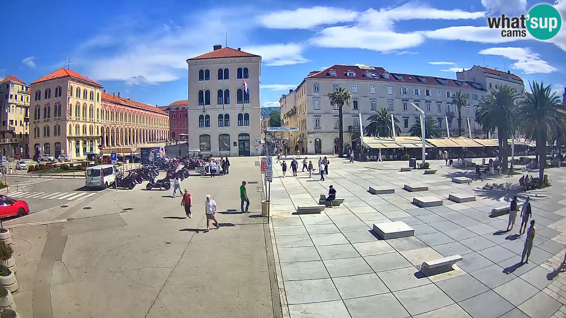 Webcam Split Riva – Prokurative | Trg Republike