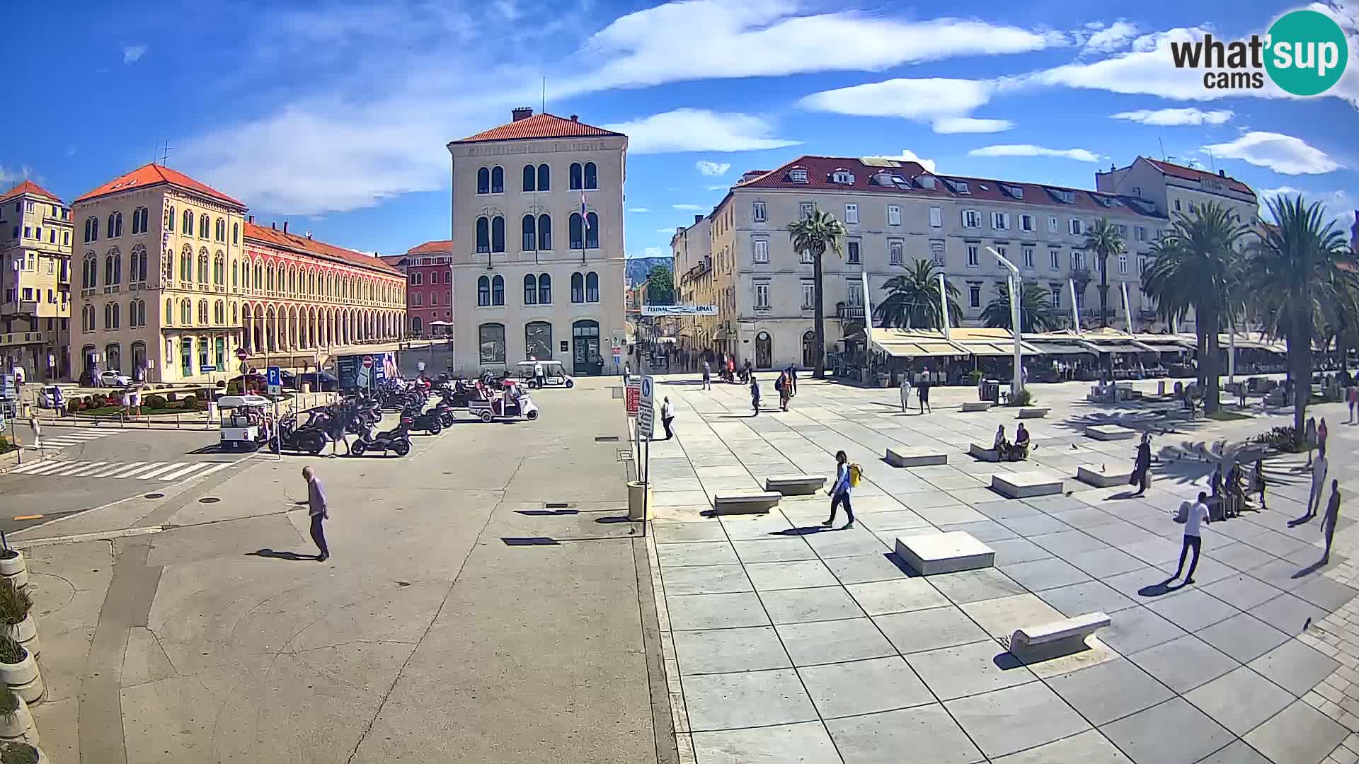 Webcam Split Riva – Prokurative | Plaza de la República