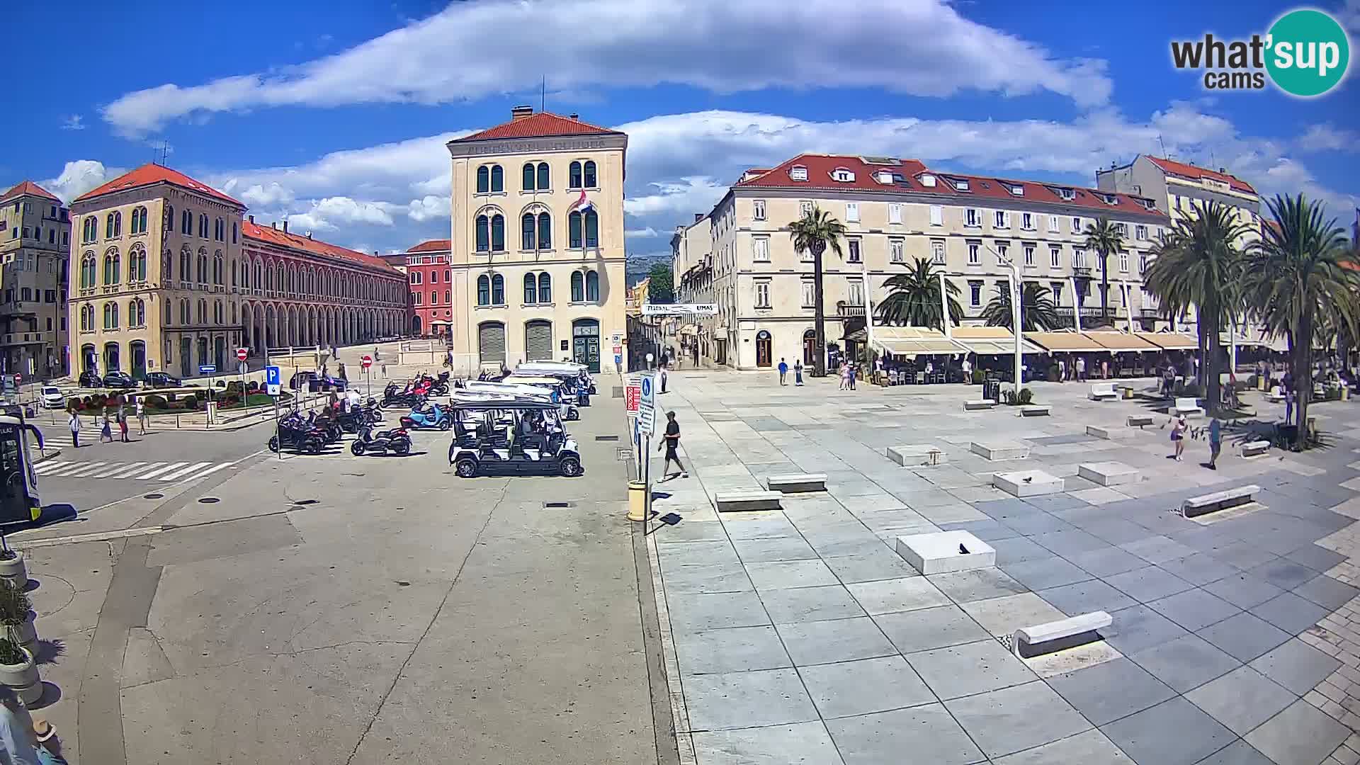 Webcam Split Riva – Prokurative | Trg Republike