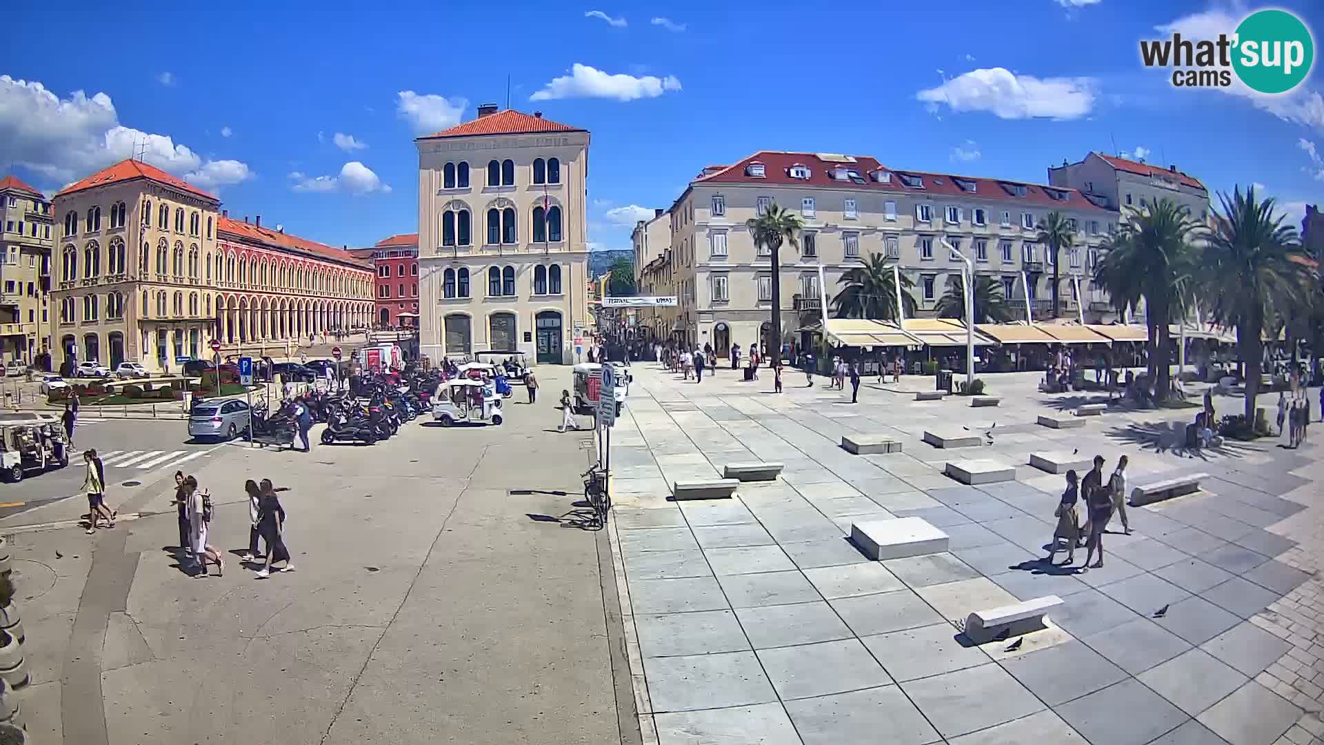 Webcam Split Riva – Prokurative | Trg Republike