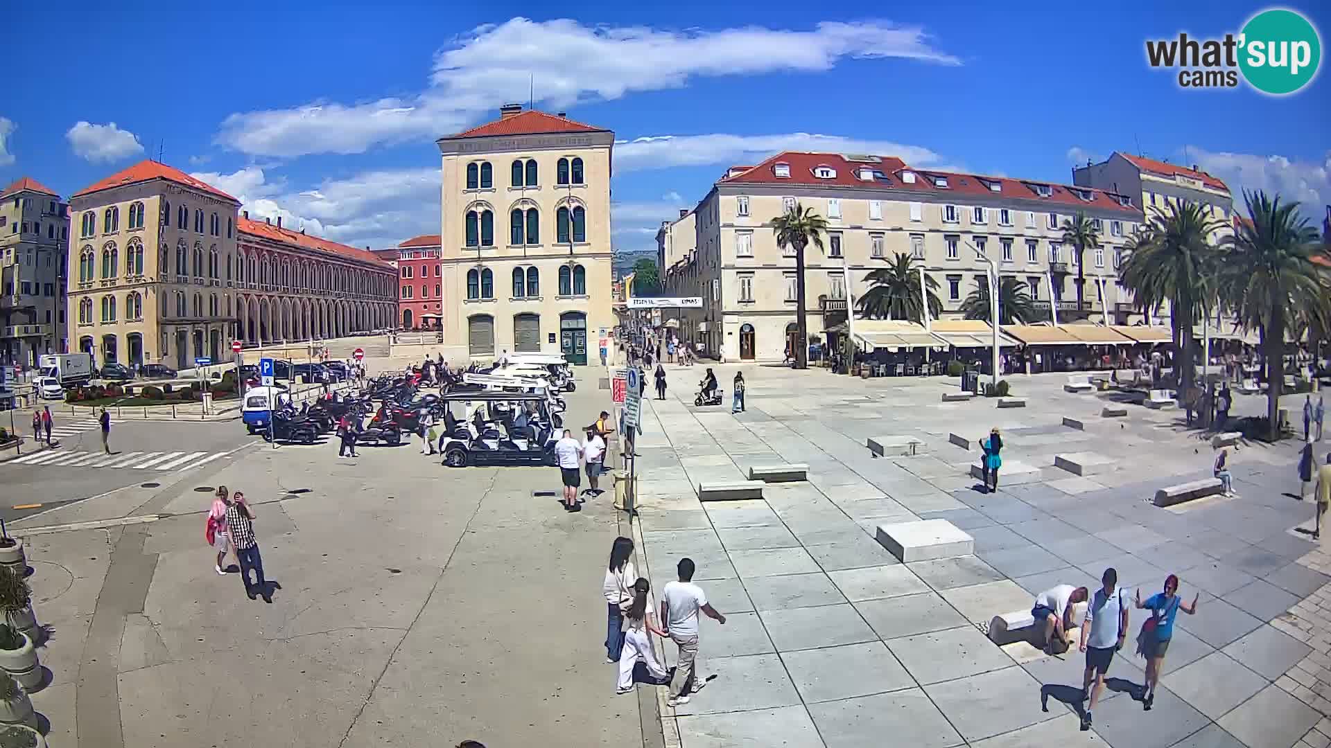 Webcam Split Riva – Prokurative | Trg Republike