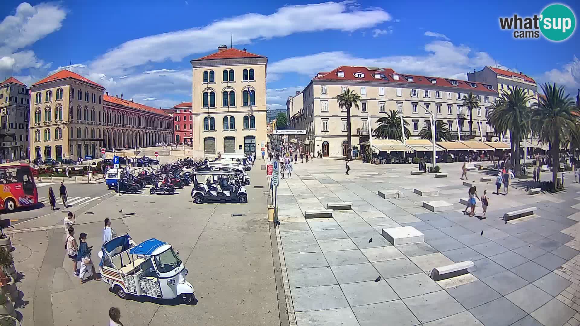 Live kamera Split Riva – Prokurative | Trg Republike