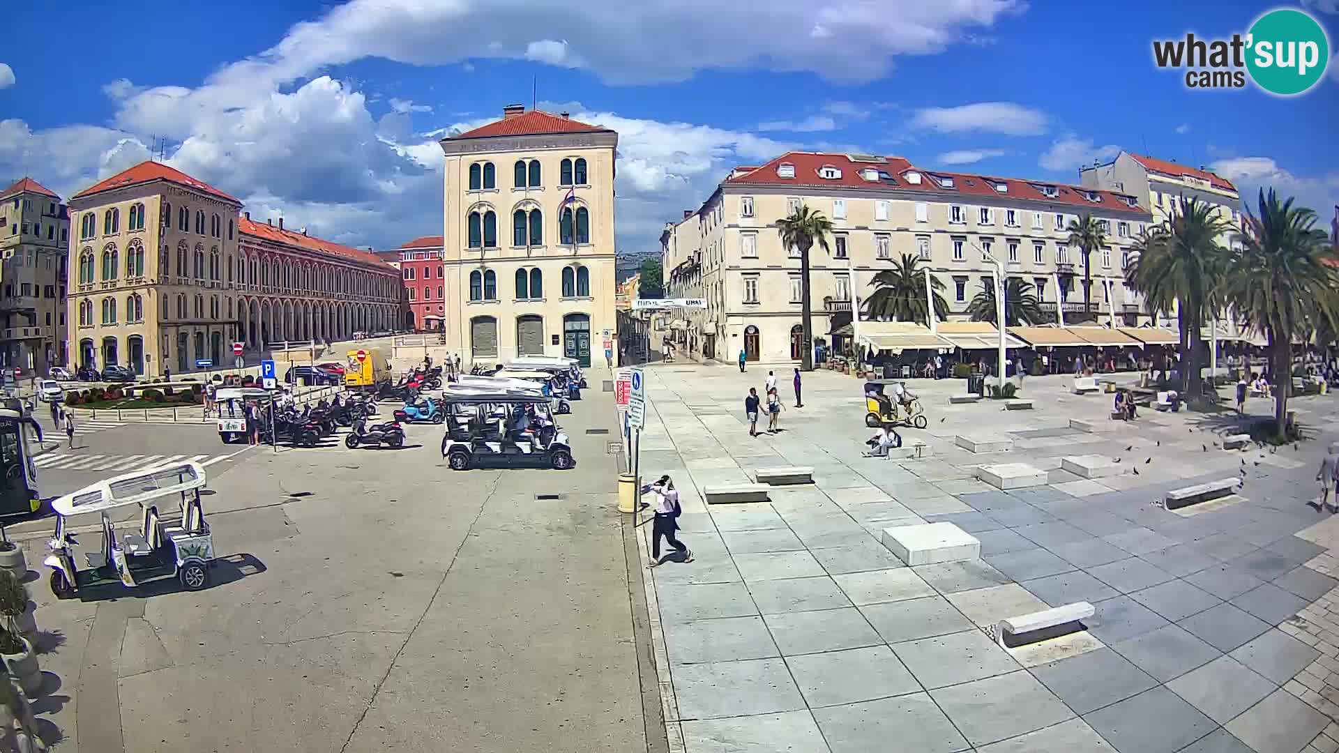 Webcam Split Riva – Prokurative | Trg Republike