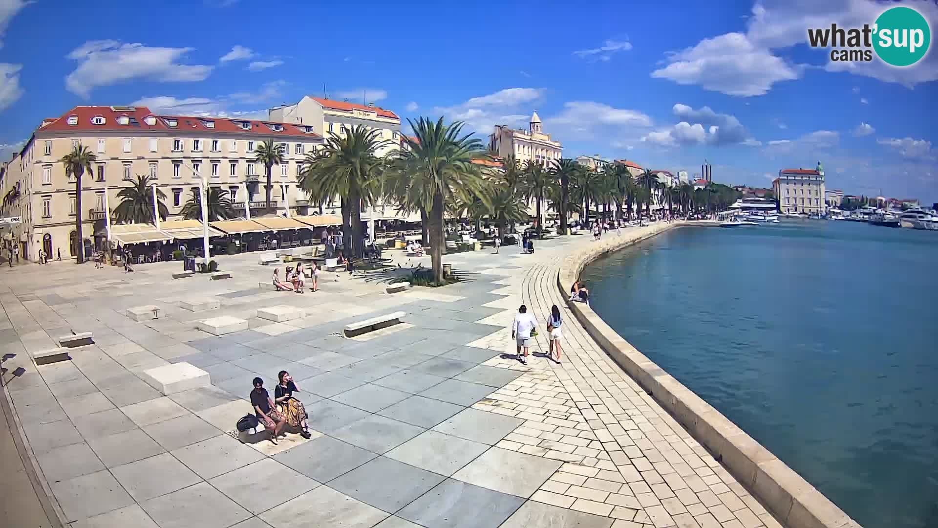 Webcam Spalato Riva – Prokurative | Piazza della Republika