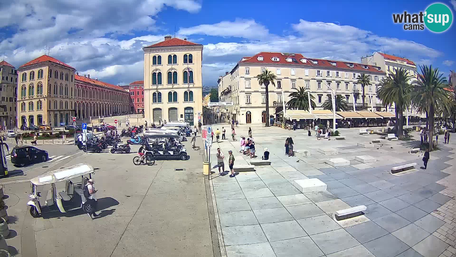 Live kamera Split Riva – Prokurative | Trg Republike
