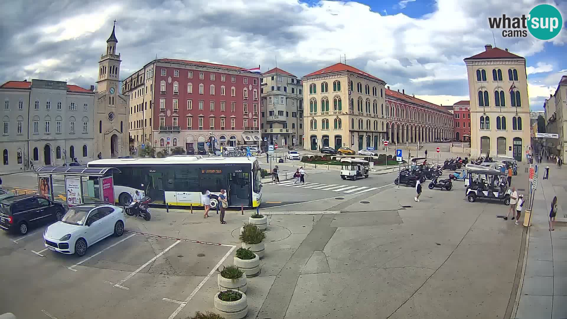 Webcam Split Riva – Prokurative | Plaza de la República