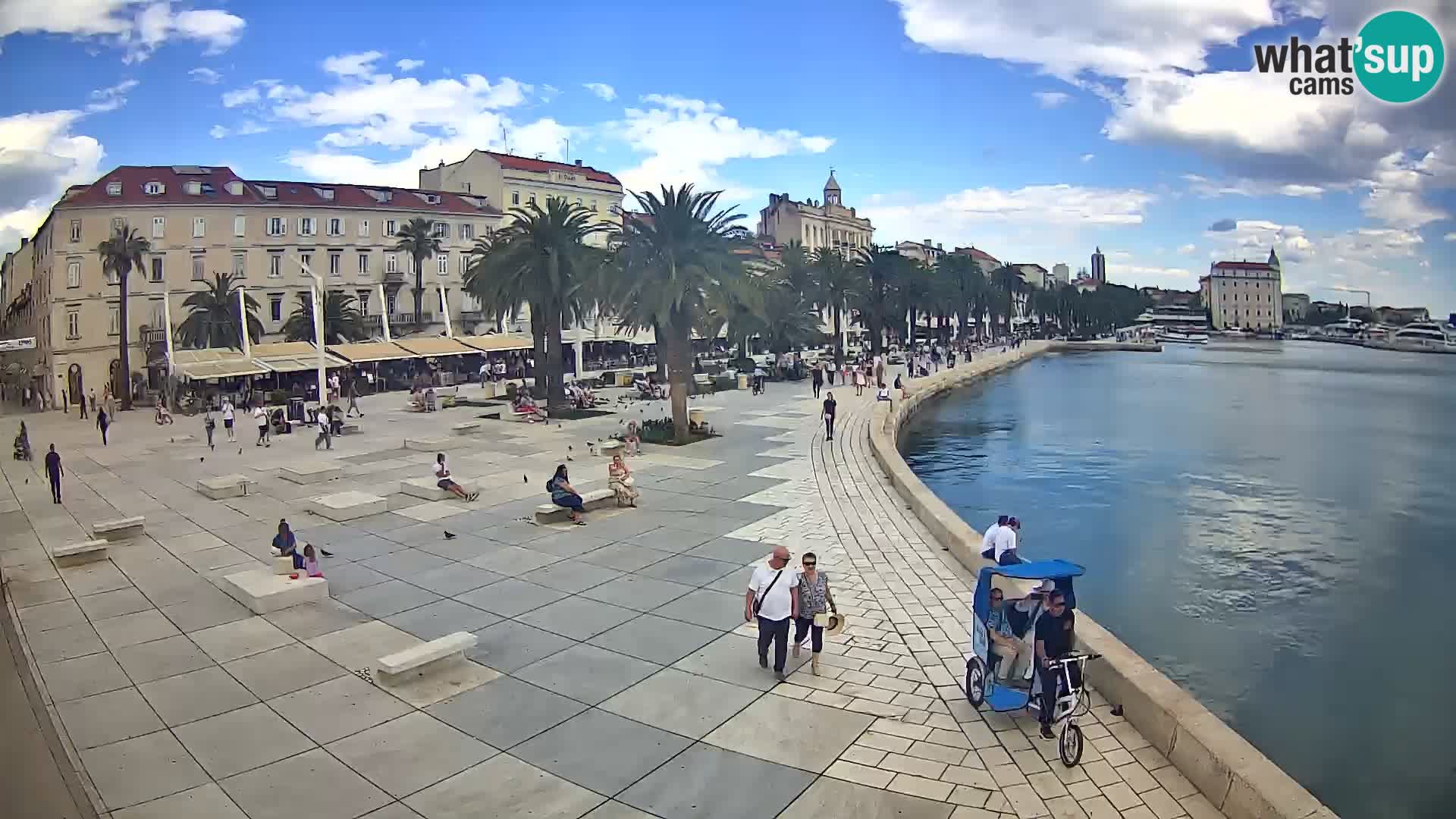 Split kamera Riva – Prokurative | Trg Republike