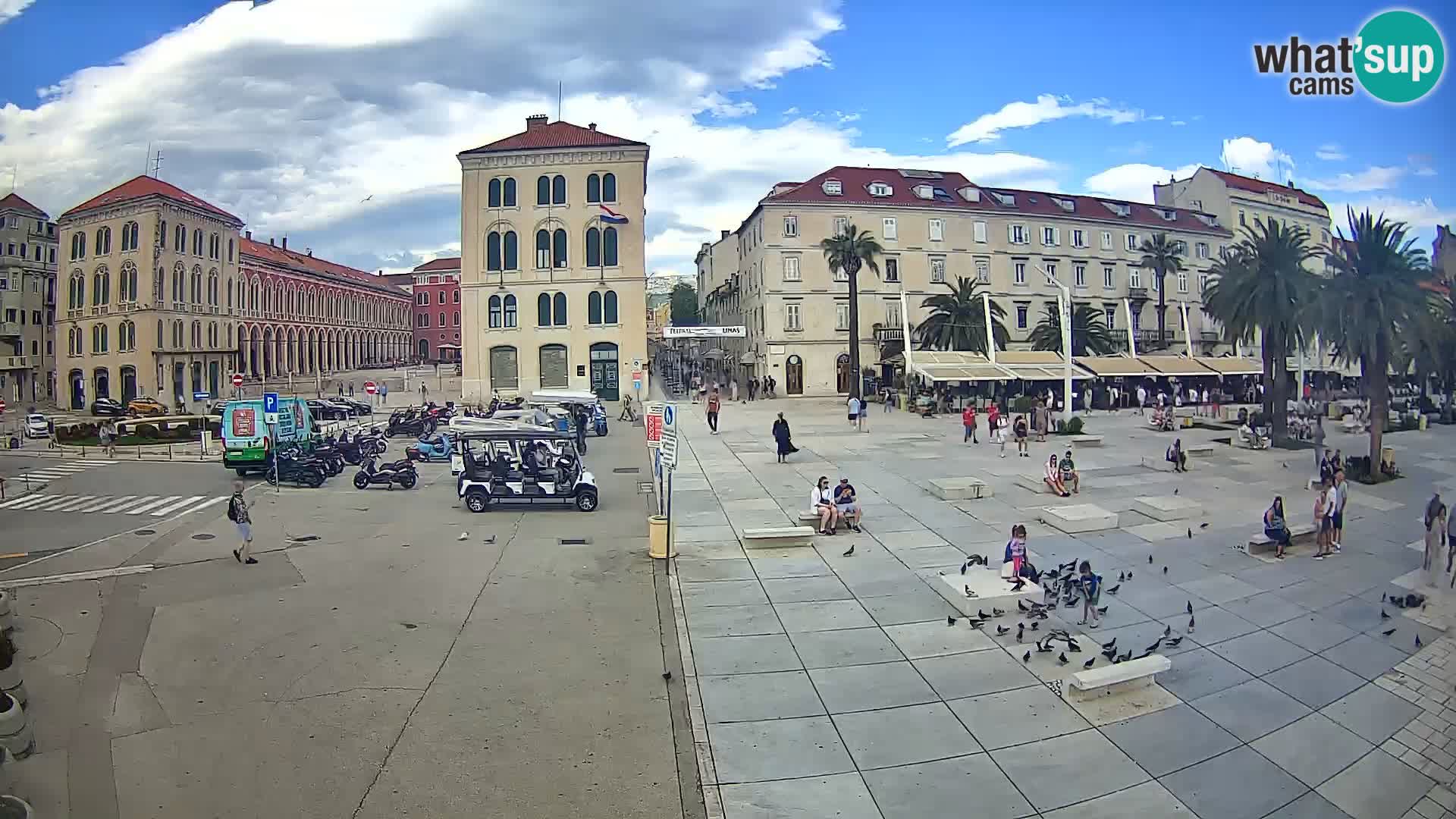 Webcam Split Riva – Prokurative | Plaza de la República