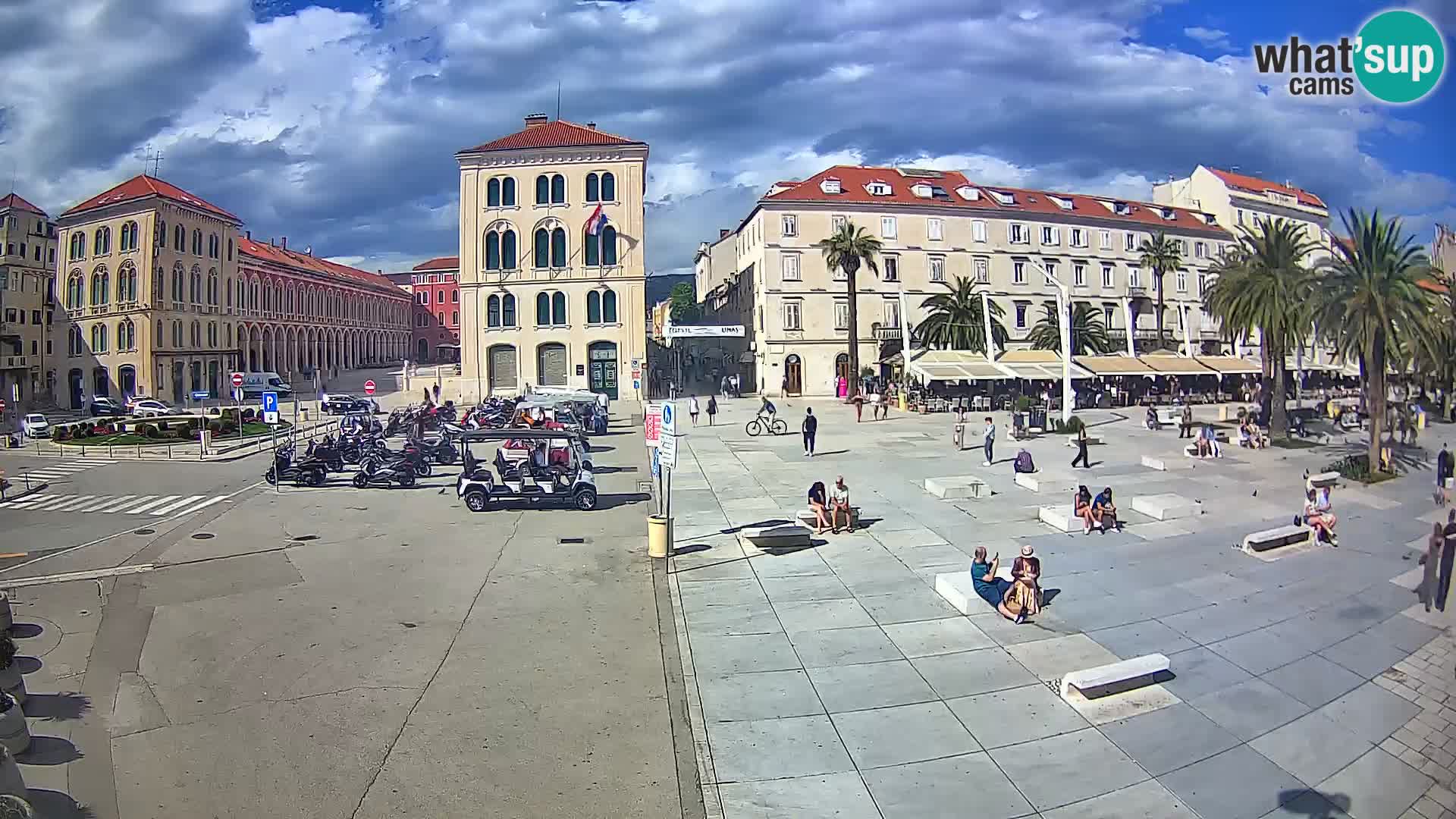 Split kamera Riva – Prokurative | Trg Republike
