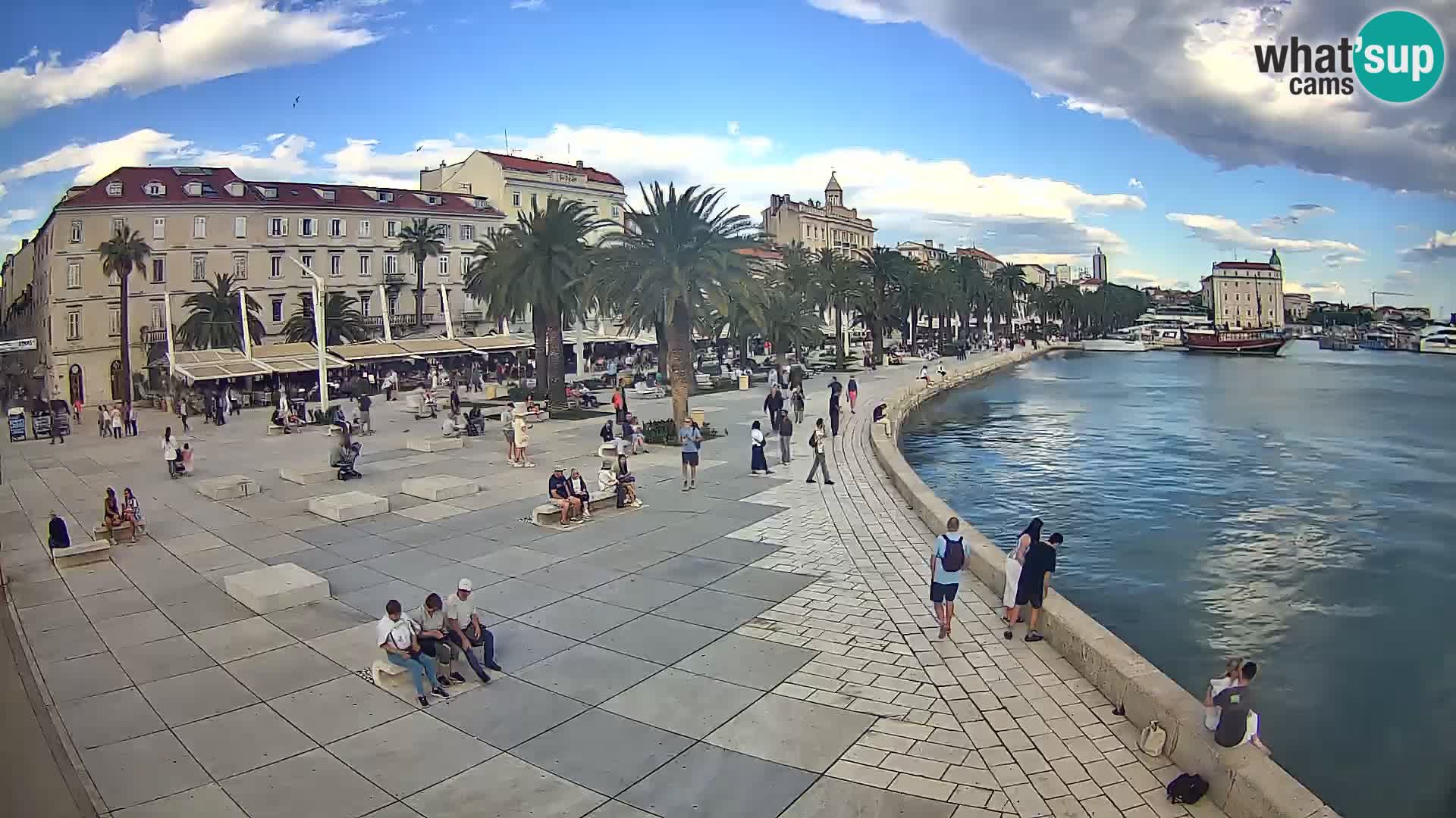 Webcam Split Riva – Prokurative | Trg Republike