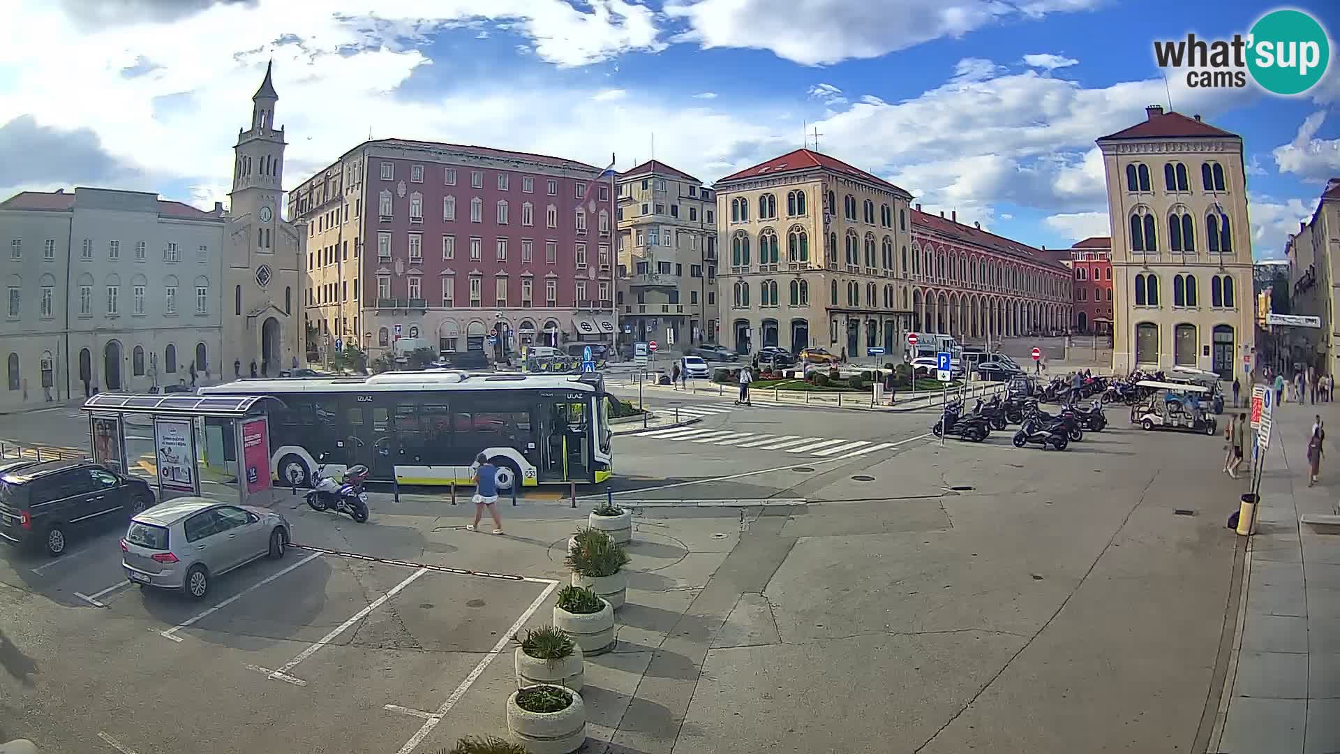Webcam Split Riva – Prokurative | Trg Republike