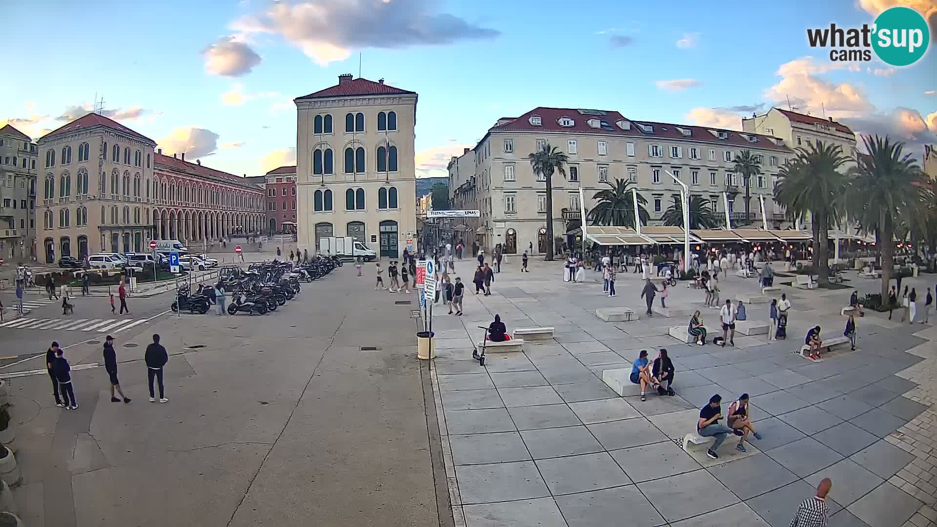 Webcam Split Riva – Prokurative | Plaza de la República