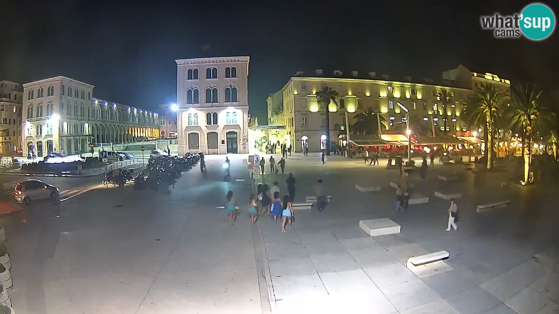 Webcam Split Riva – Prokurative | Trg Republike