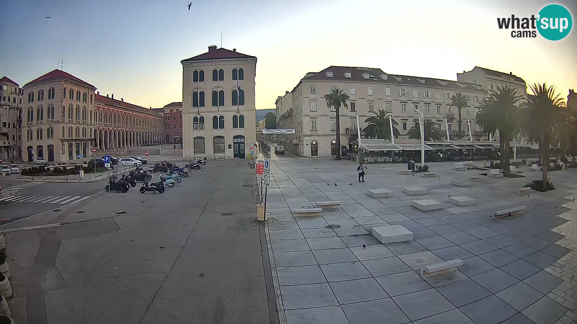 Webcam Spalato Riva – Prokurative | Piazza della Republika
