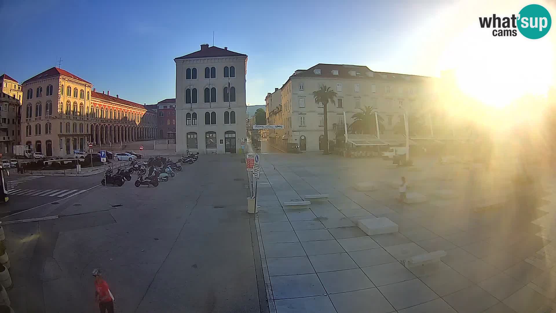 Webcam Split Riva – Prokurative | Trg Republike