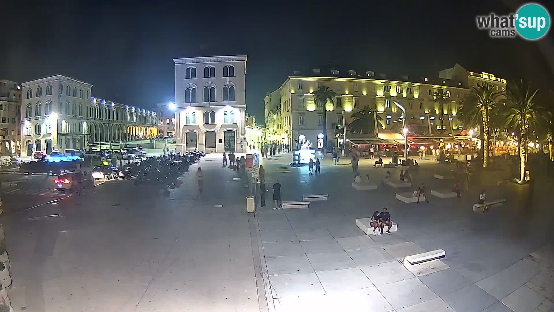Webcam Split Riva – Prokurative | Trg Republike