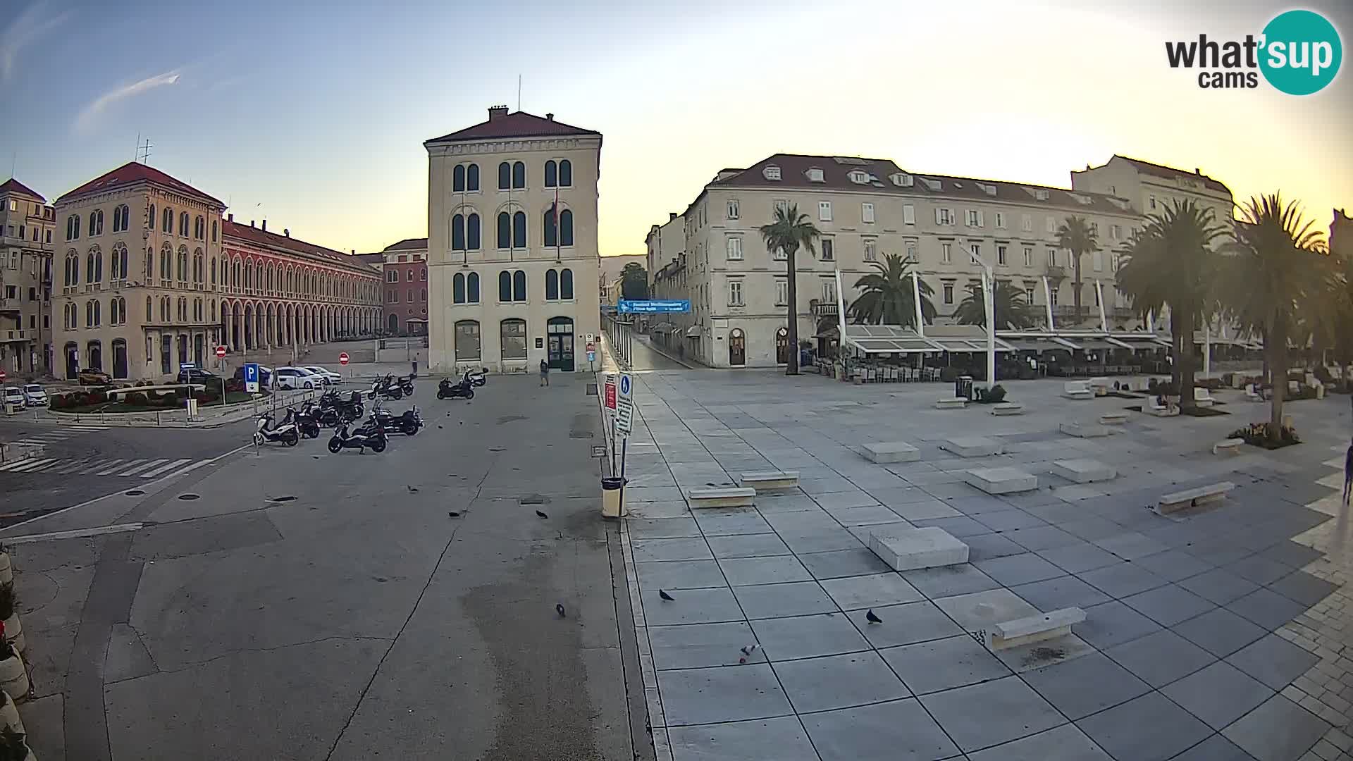Webcam Split Riva – Prokurative | Plaza de la República