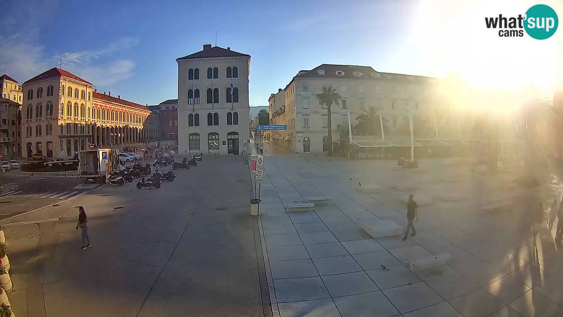 Live kamera Split Riva – Prokurative | Trg Republike