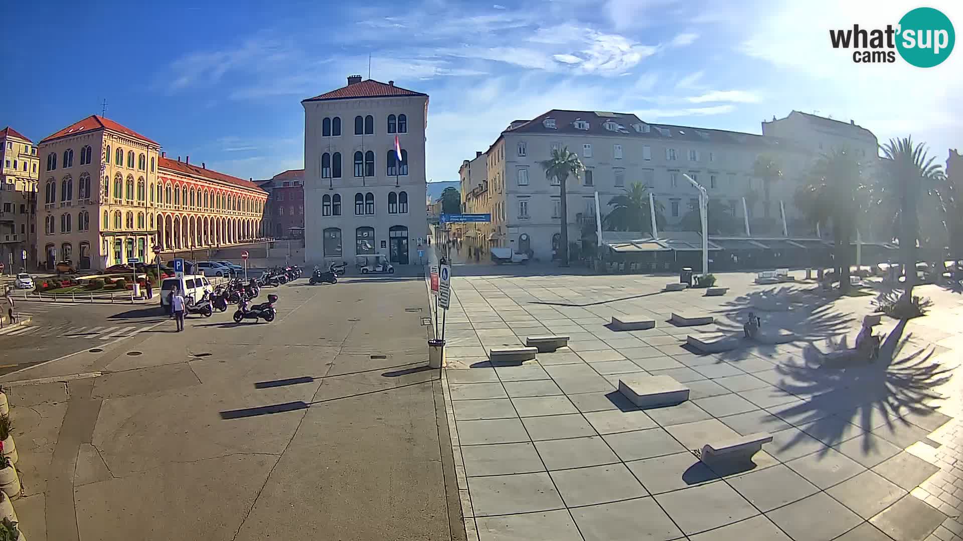 Webcam Split Riva – Prokurative | Trg Republike