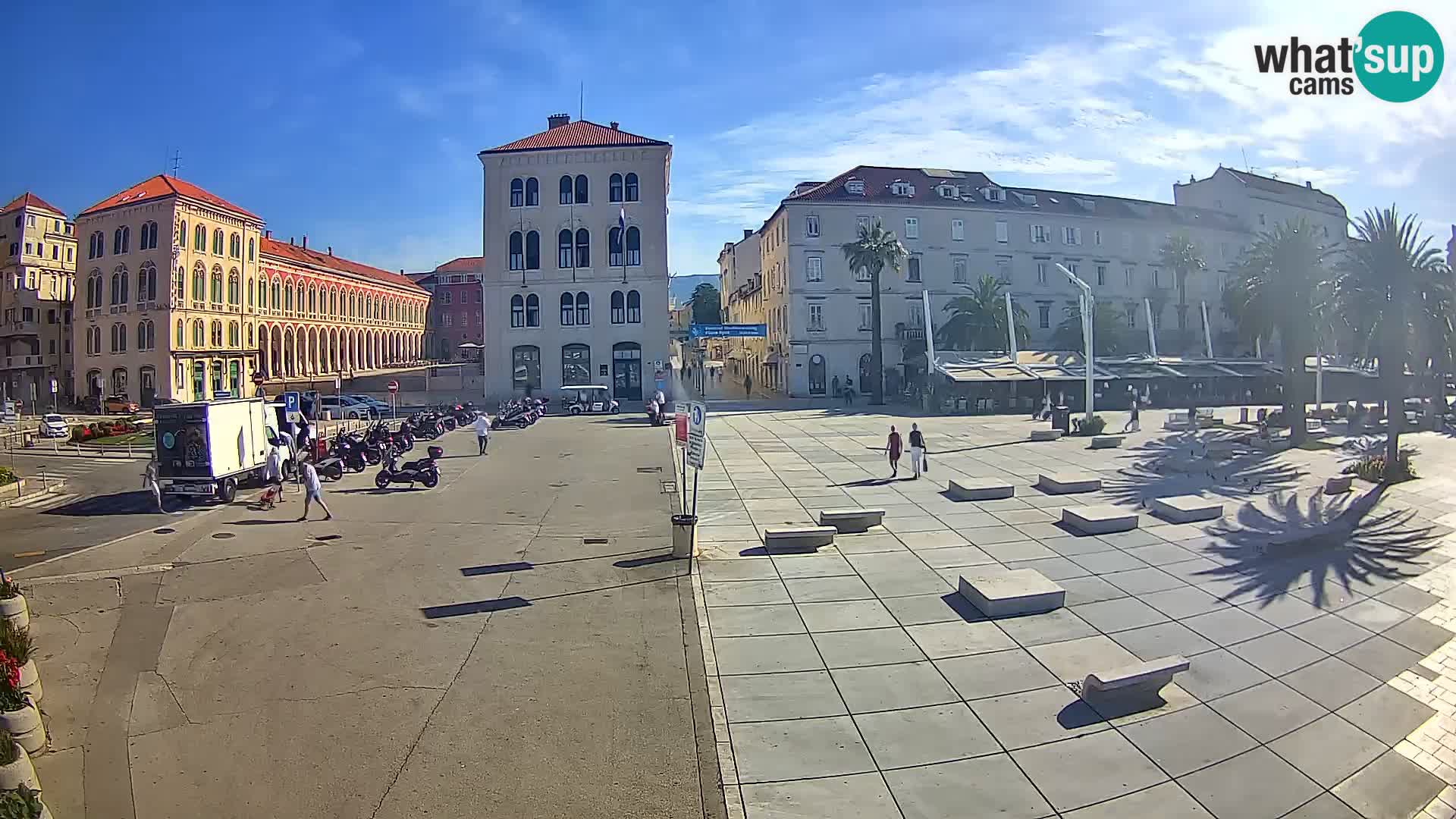 Live kamera Split Riva – Prokurative | Trg Republike