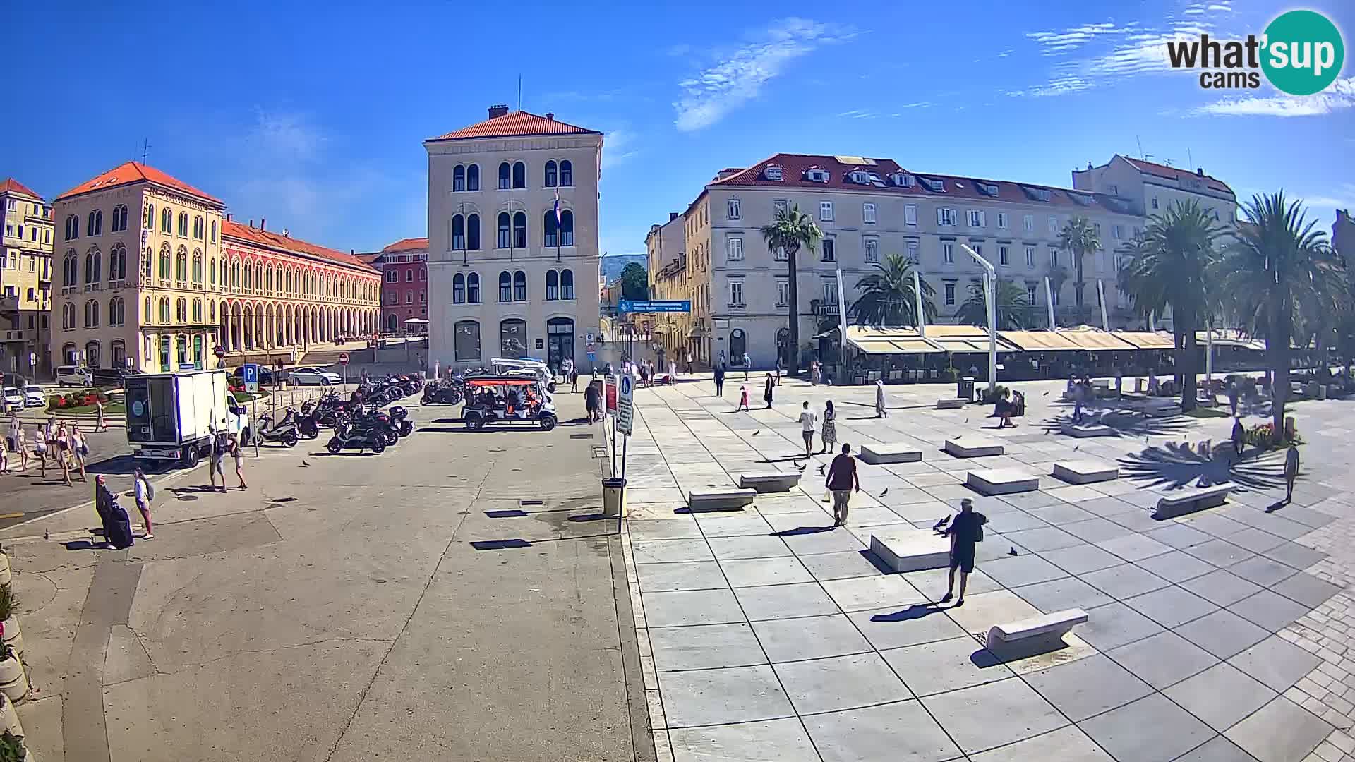 Split kamera Riva – Prokurative | Trg Republike