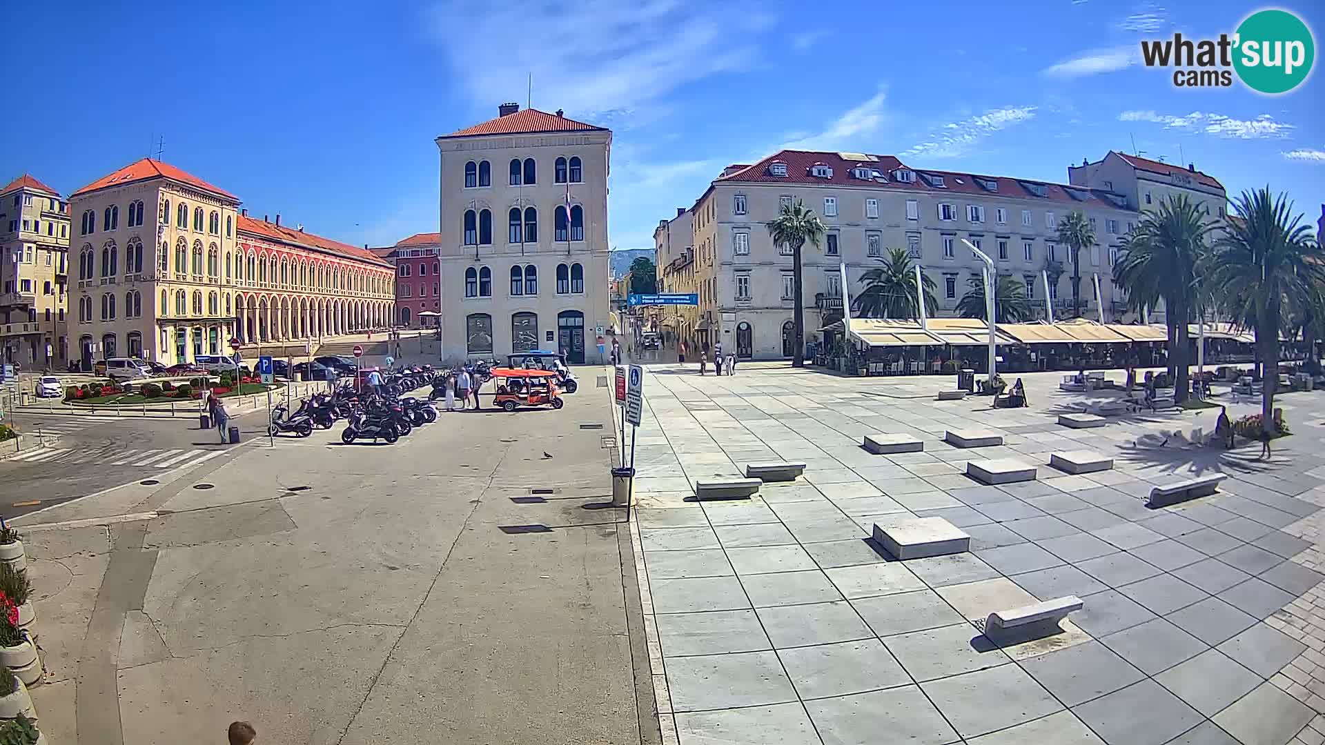 Split kamera Riva – Prokurative | Trg Republike