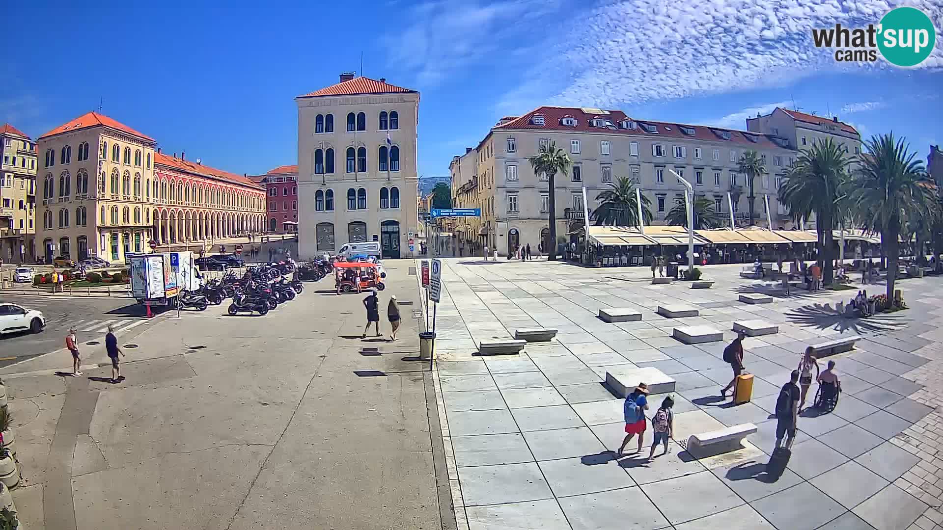 Webcam Split Riva – Prokurative | Trg Republike