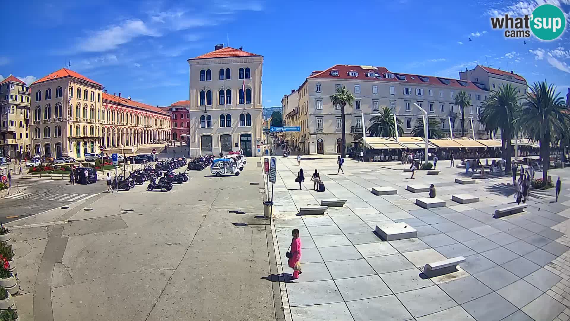 Webcam Split Riva – Prokurative | Trg Republike