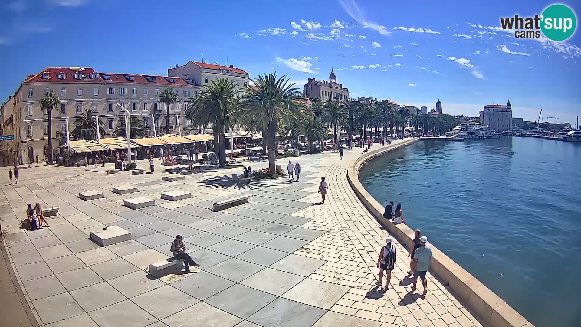 Split kamera Riva – Prokurative | Trg Republike