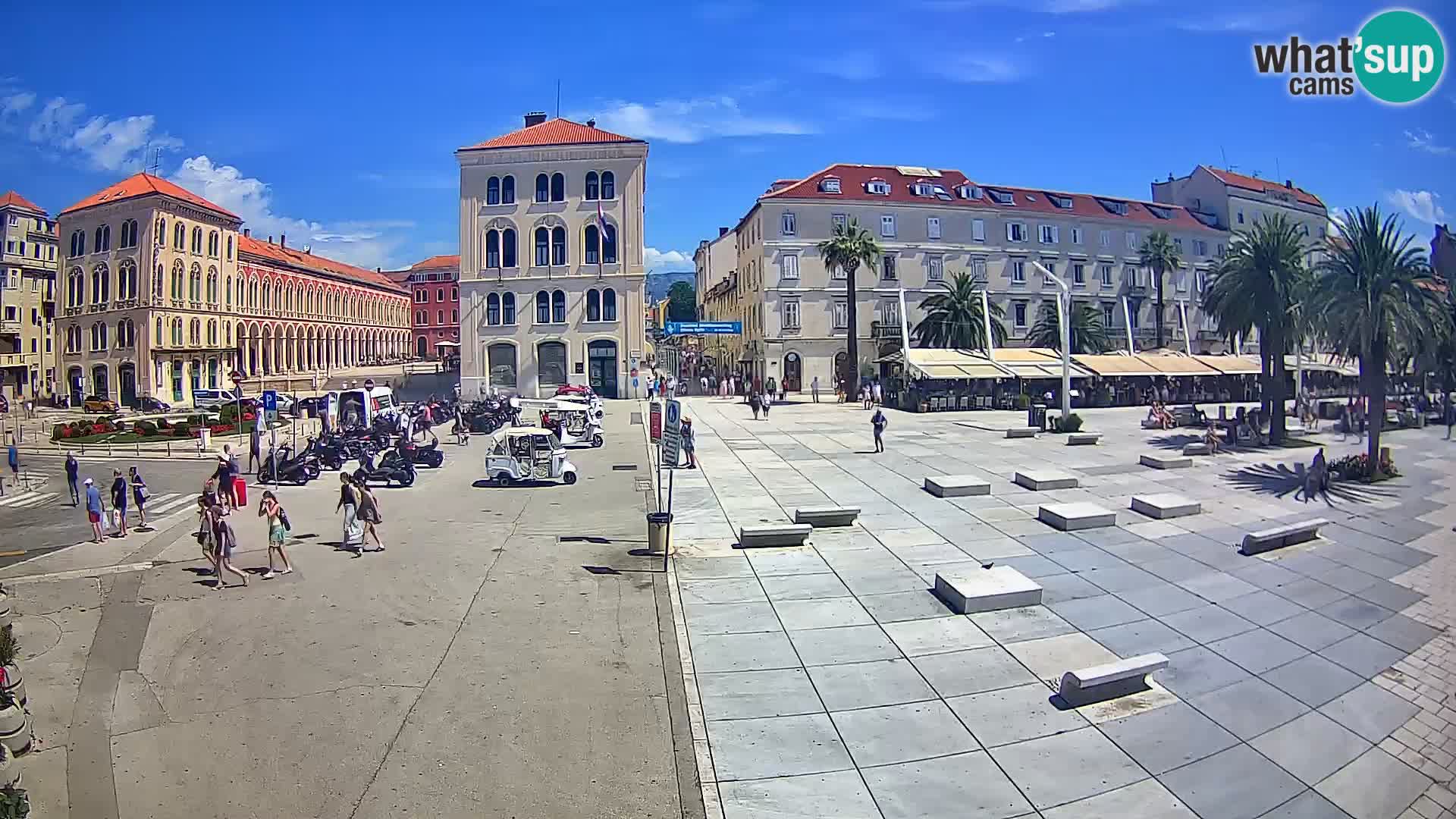 Webcam Split Riva – Prokurative | Trg Republike