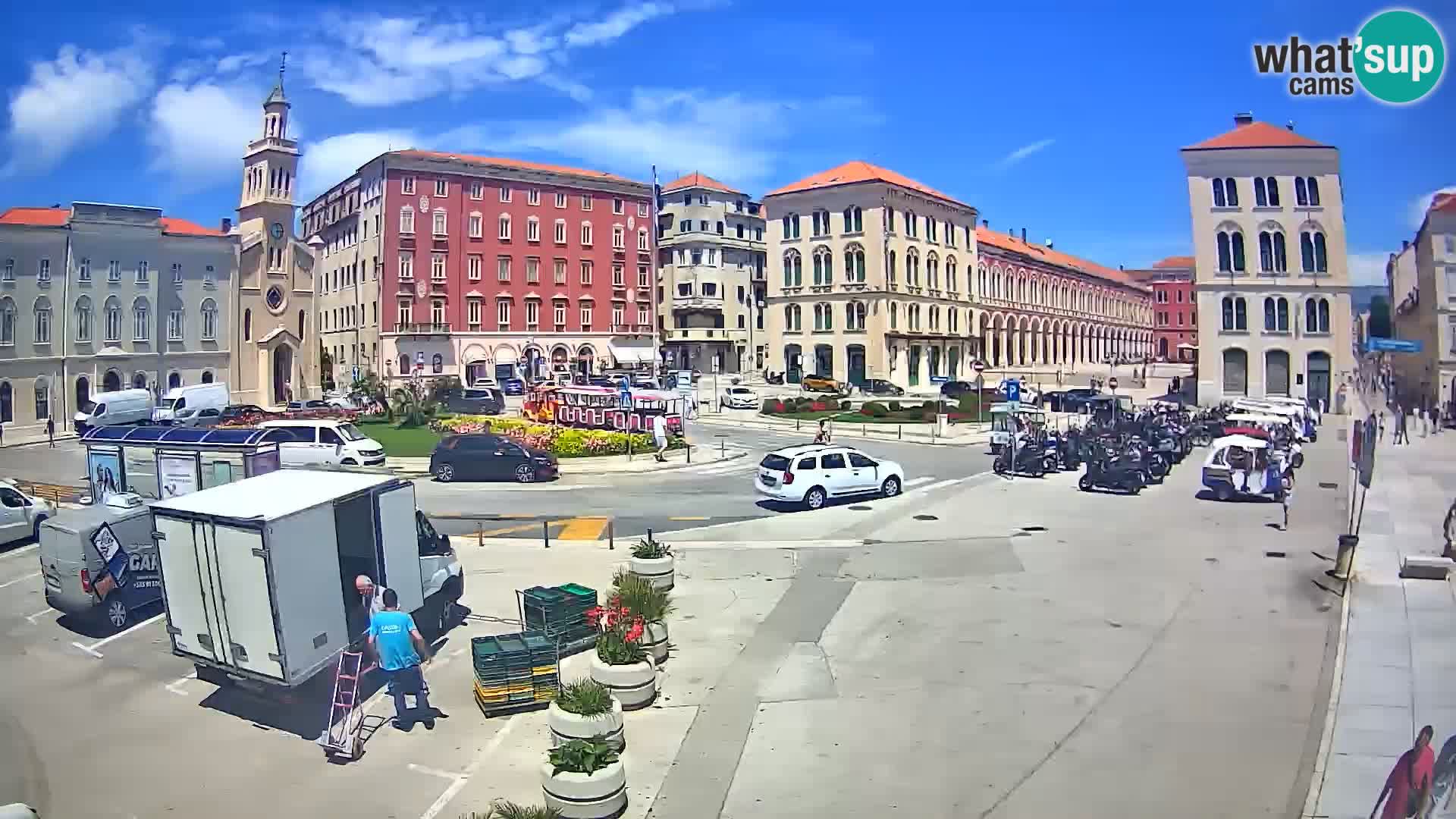 Split kamera Riva – Prokurative | Trg Republike