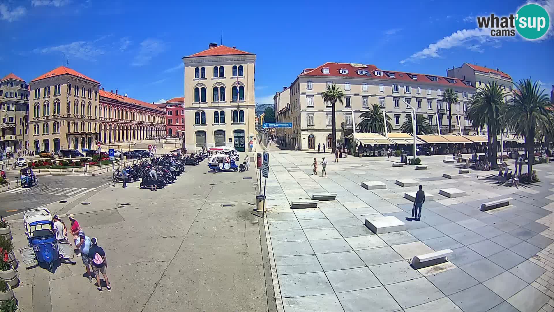 Split kamera Riva – Prokurative | Trg Republike