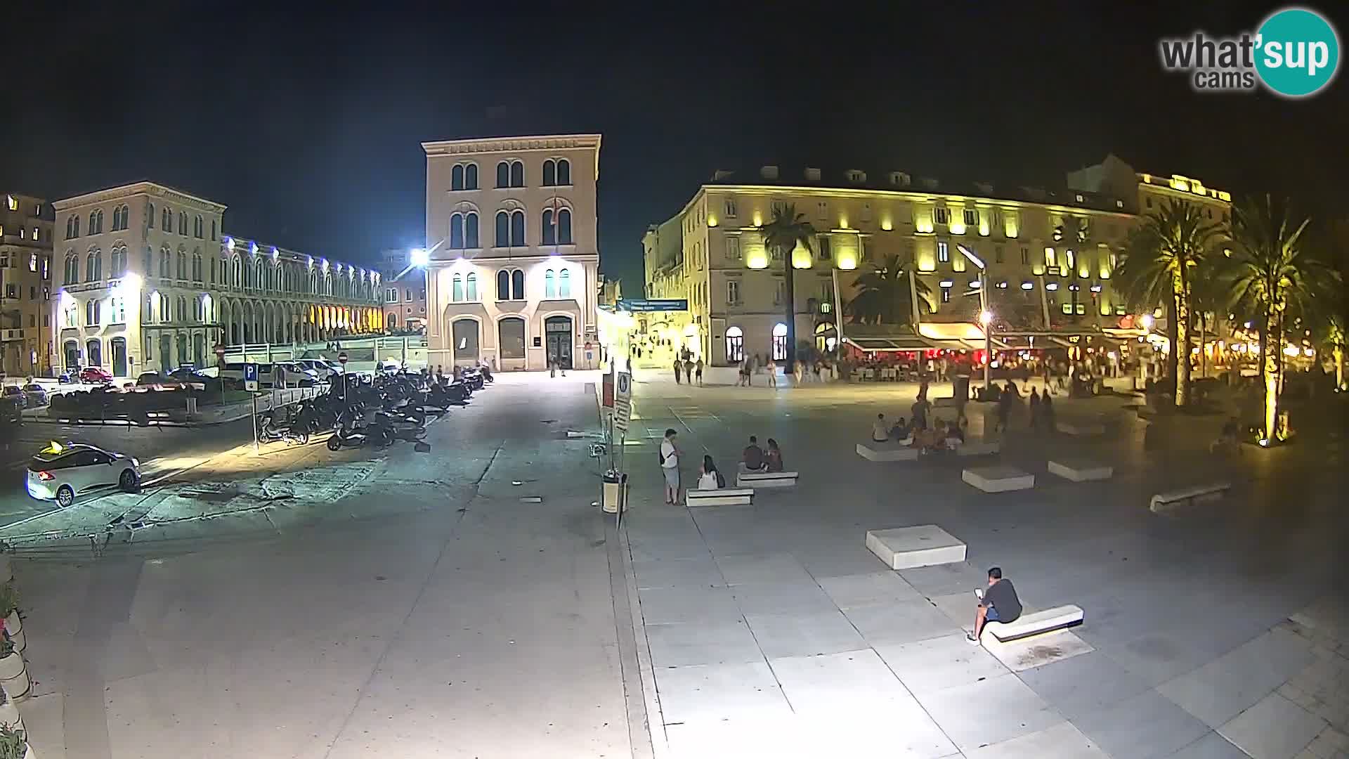 Webcam Split Riva – Prokurative | Trg Republike