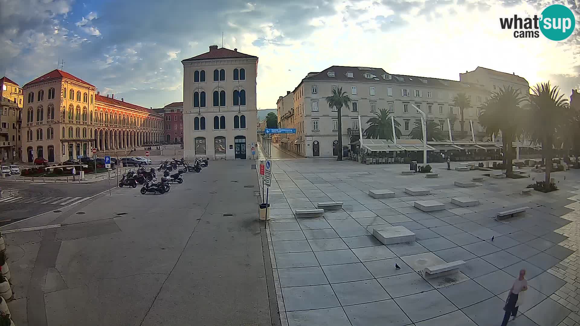 Split kamera Riva – Prokurative | Trg Republike