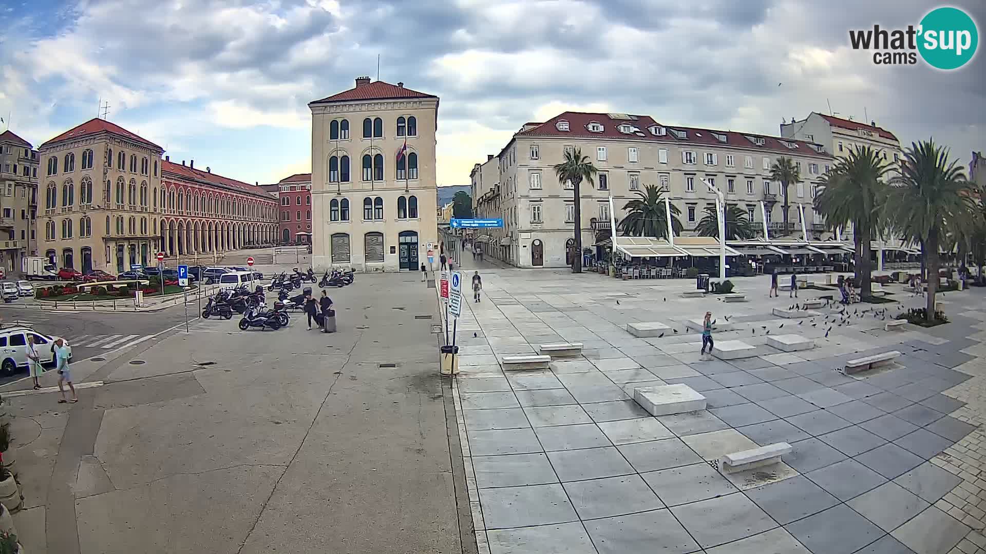 Webcam Split Riva – Prokurative | Trg Republike