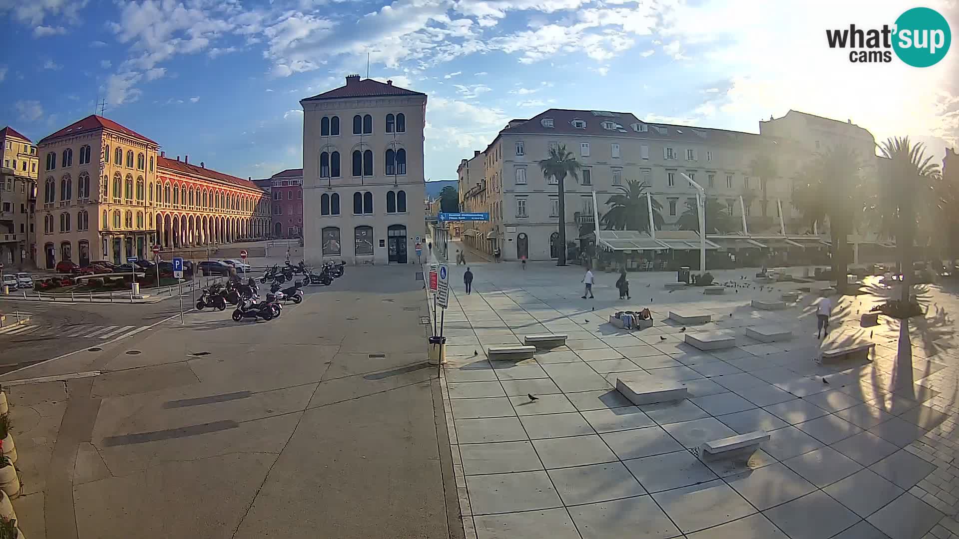 Live kamera Split Riva – Prokurative | Trg Republike